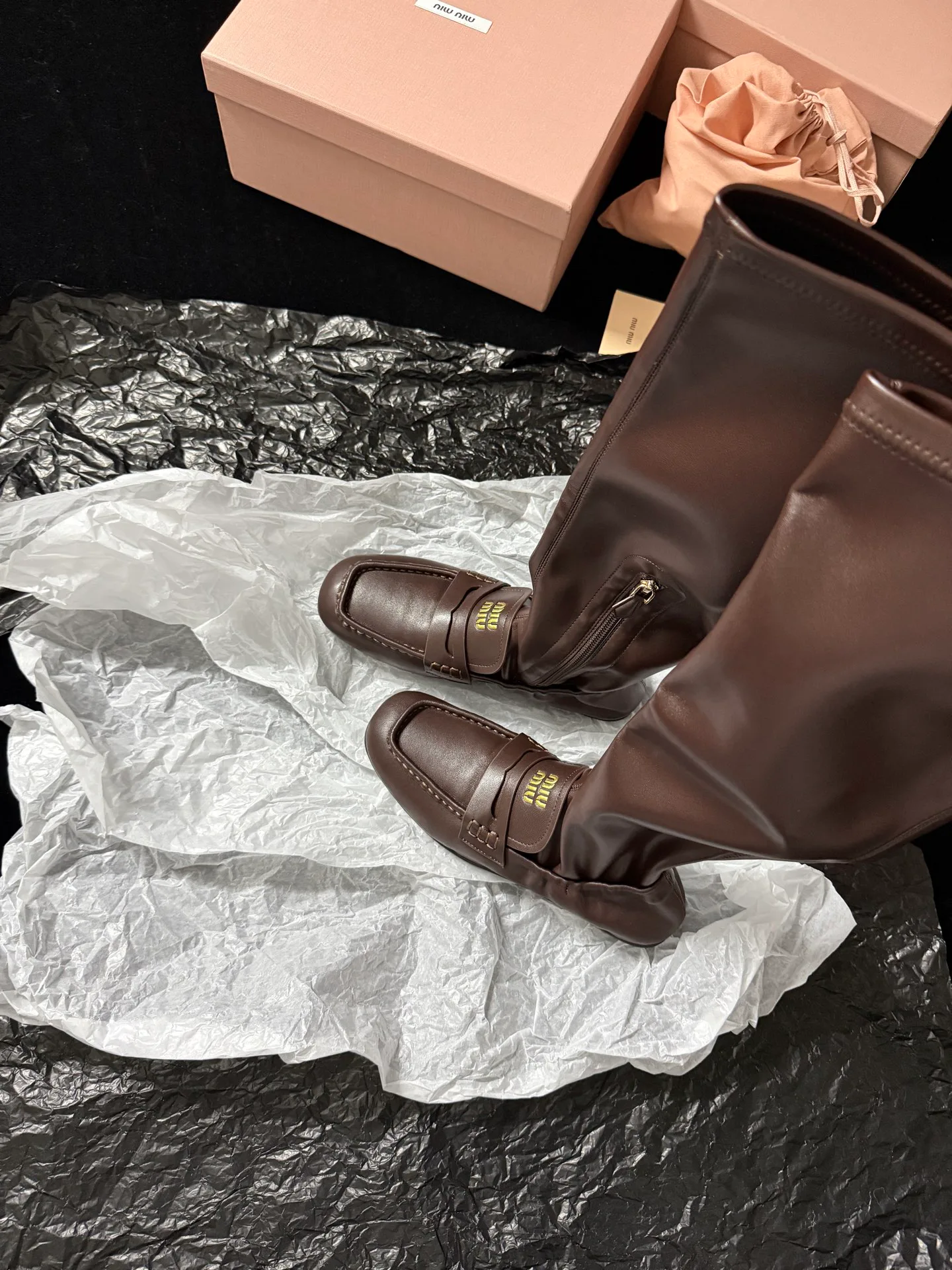 Сапоги Женские Miu Miu 137796