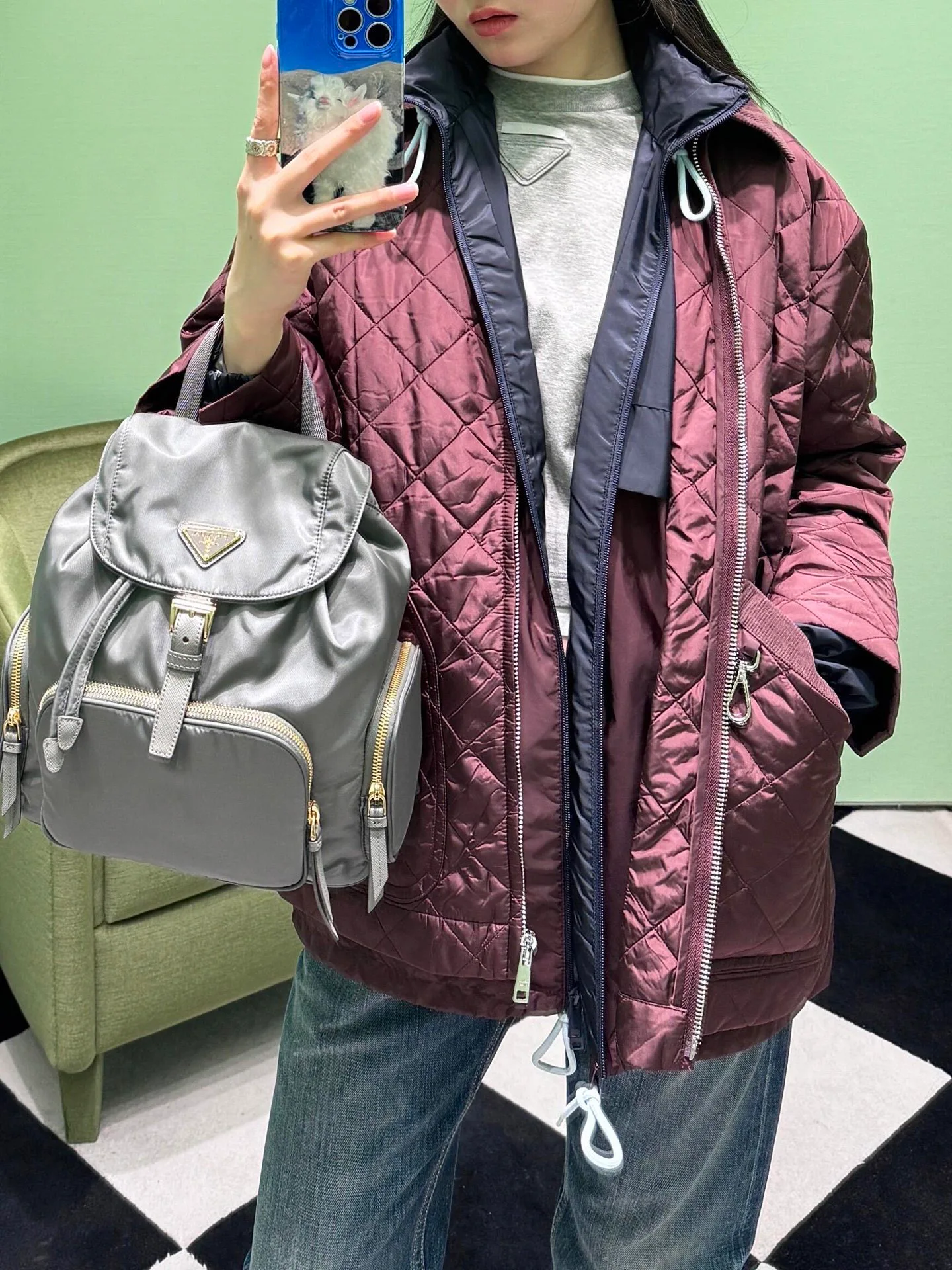 Куртки И Пуховики Женские Prada 454812