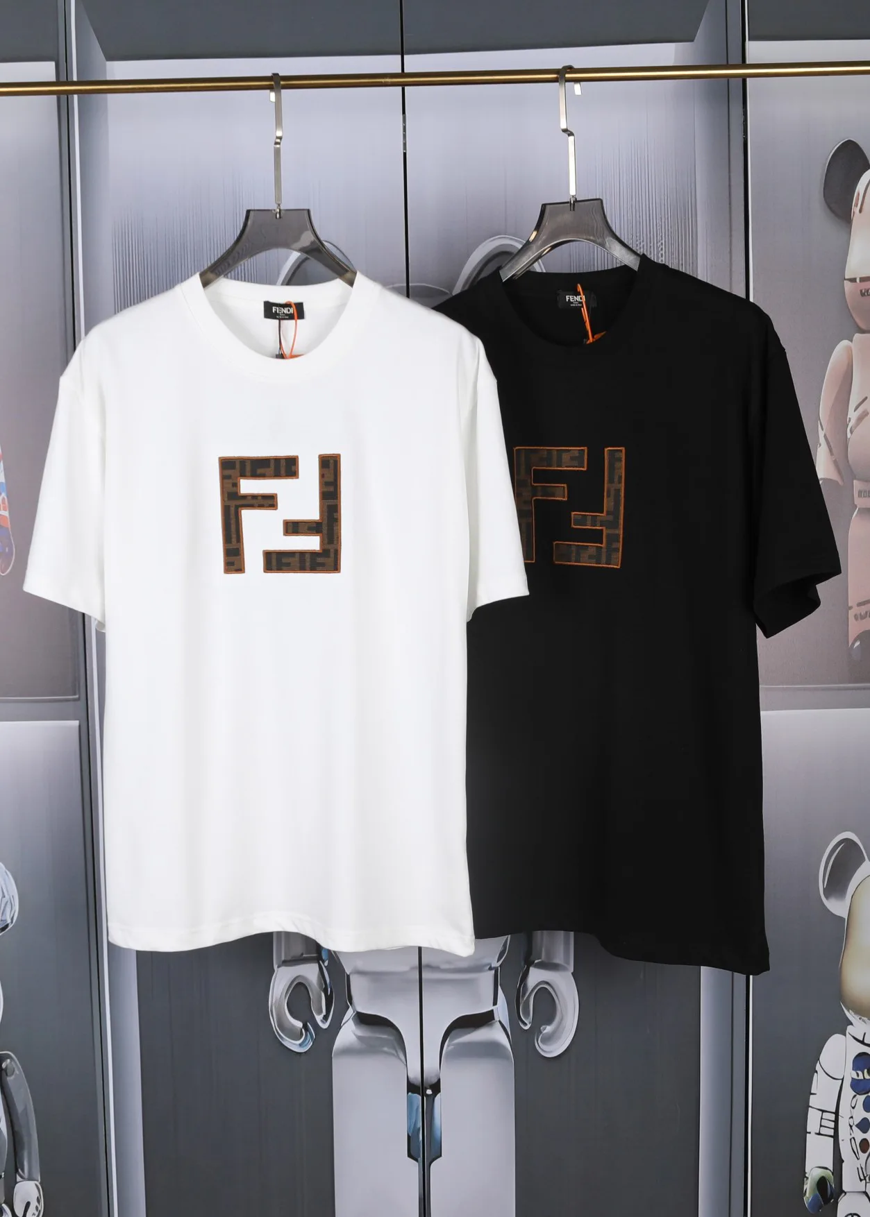 Футболки Мужские Fendi 5088