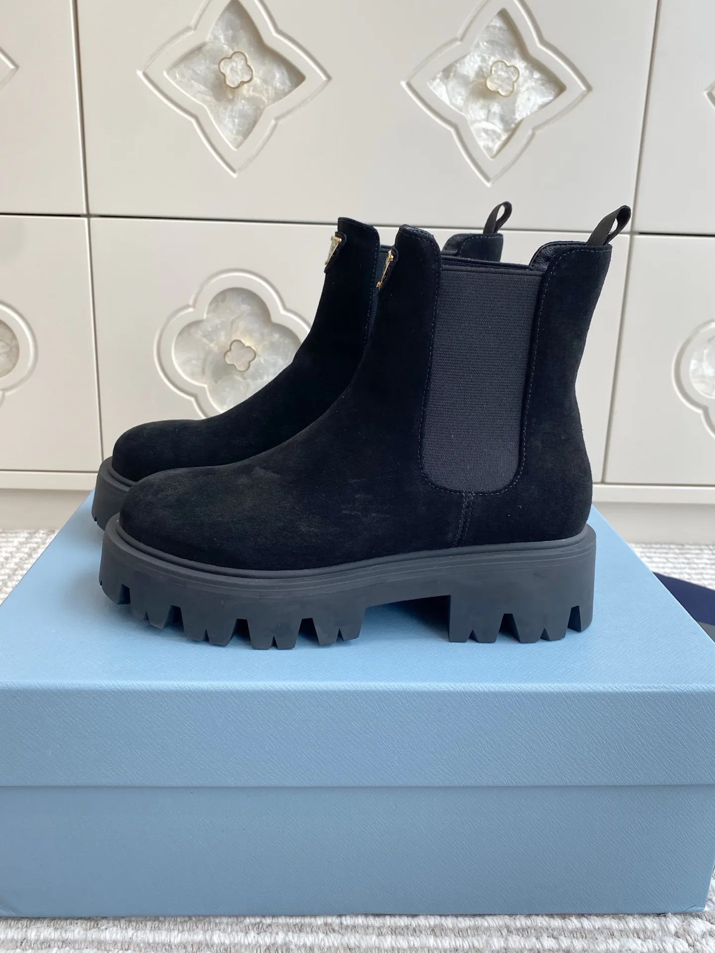 Ботинки Женские Prada 605636