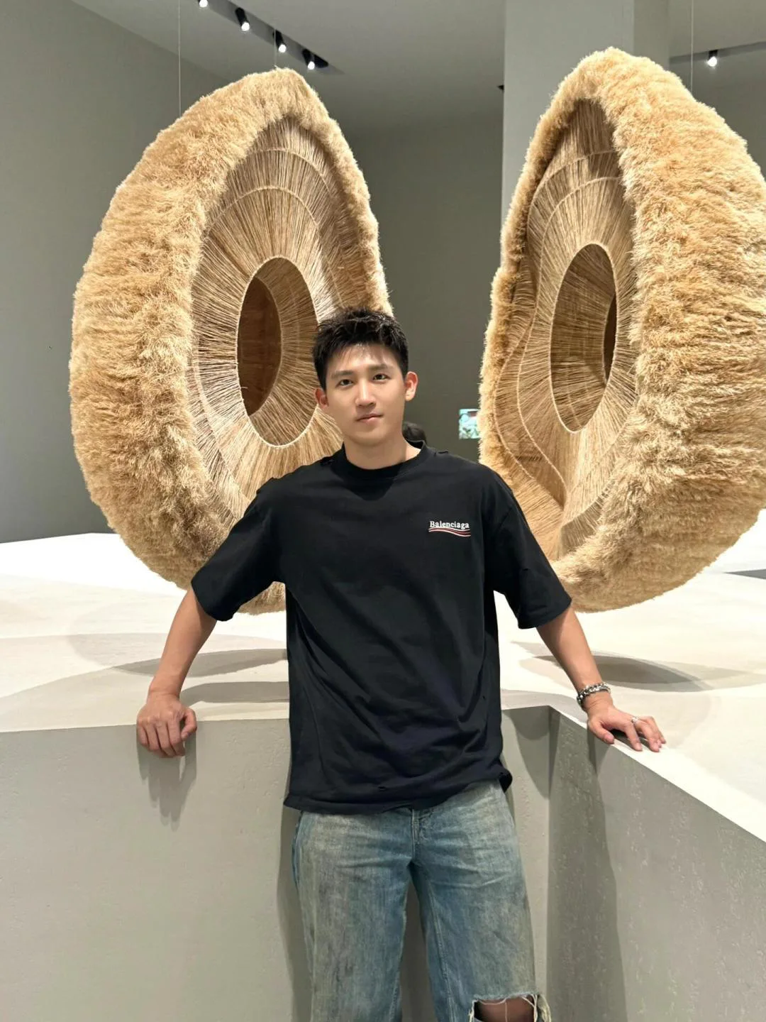 Футболки Мужские Balenciaga 9731449