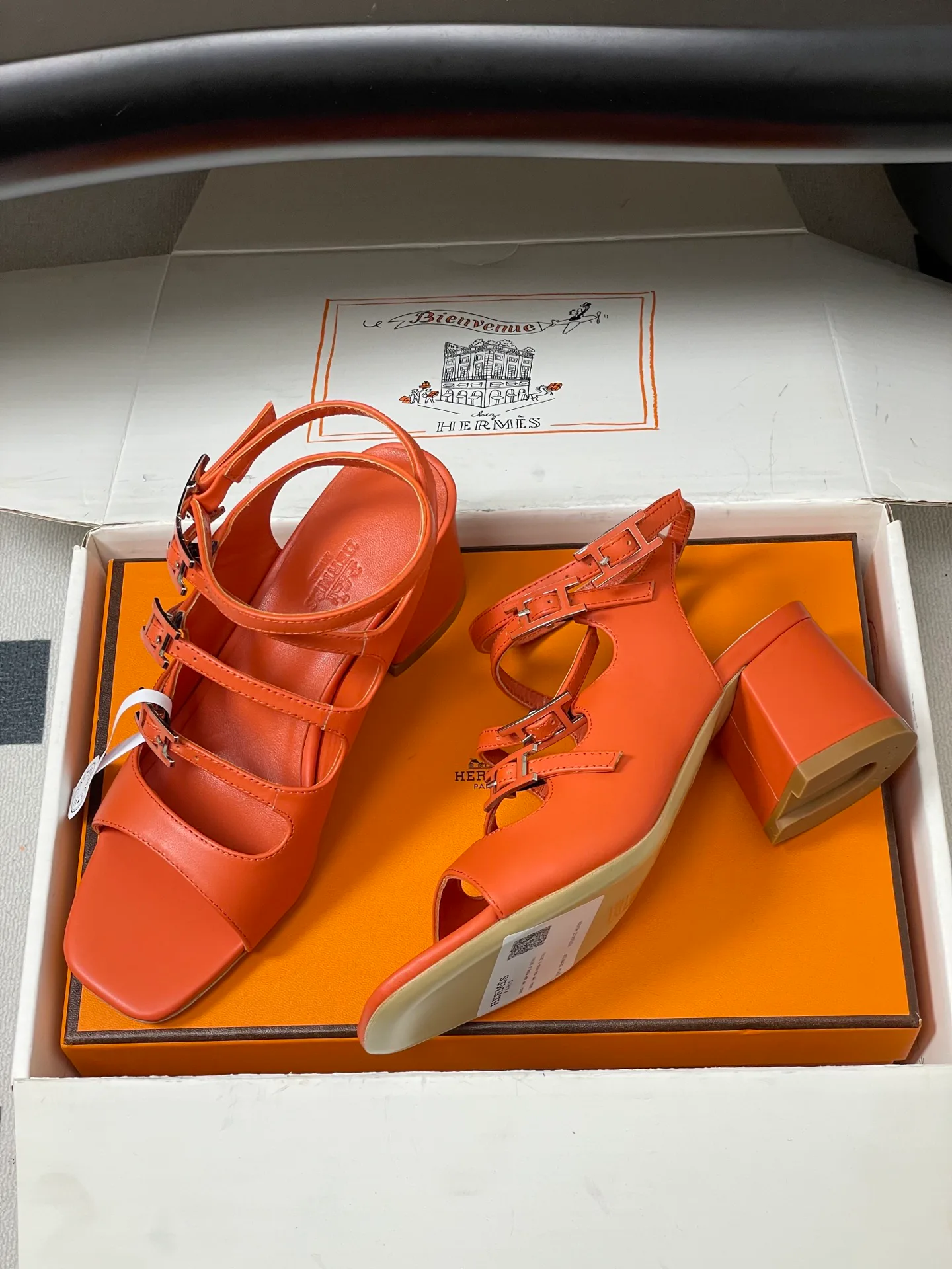 Босоножки Женские Hermes 17558058