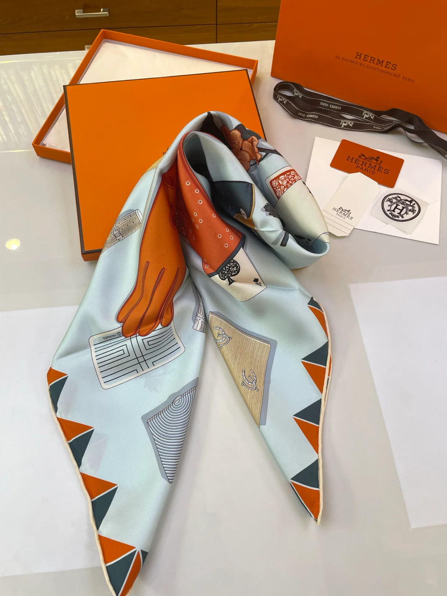 Платки Hermes 2643456