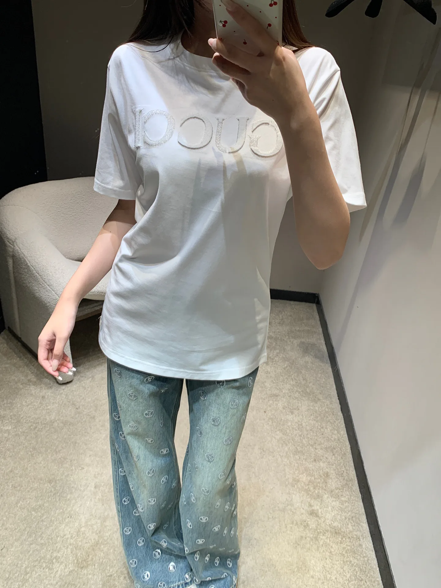 Футболки Женские Gucci 794131