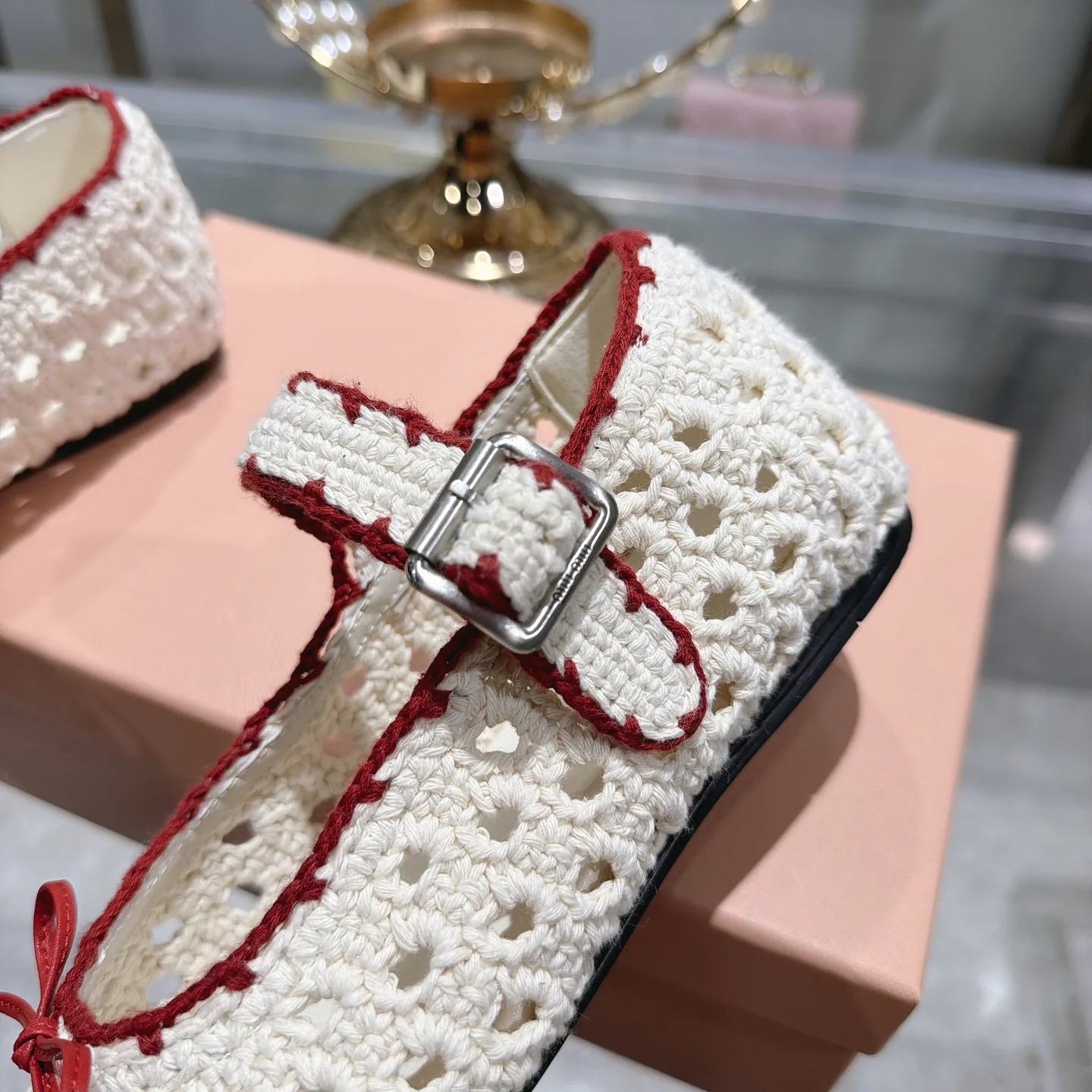 Балетки Женские Miu Miu 16964693