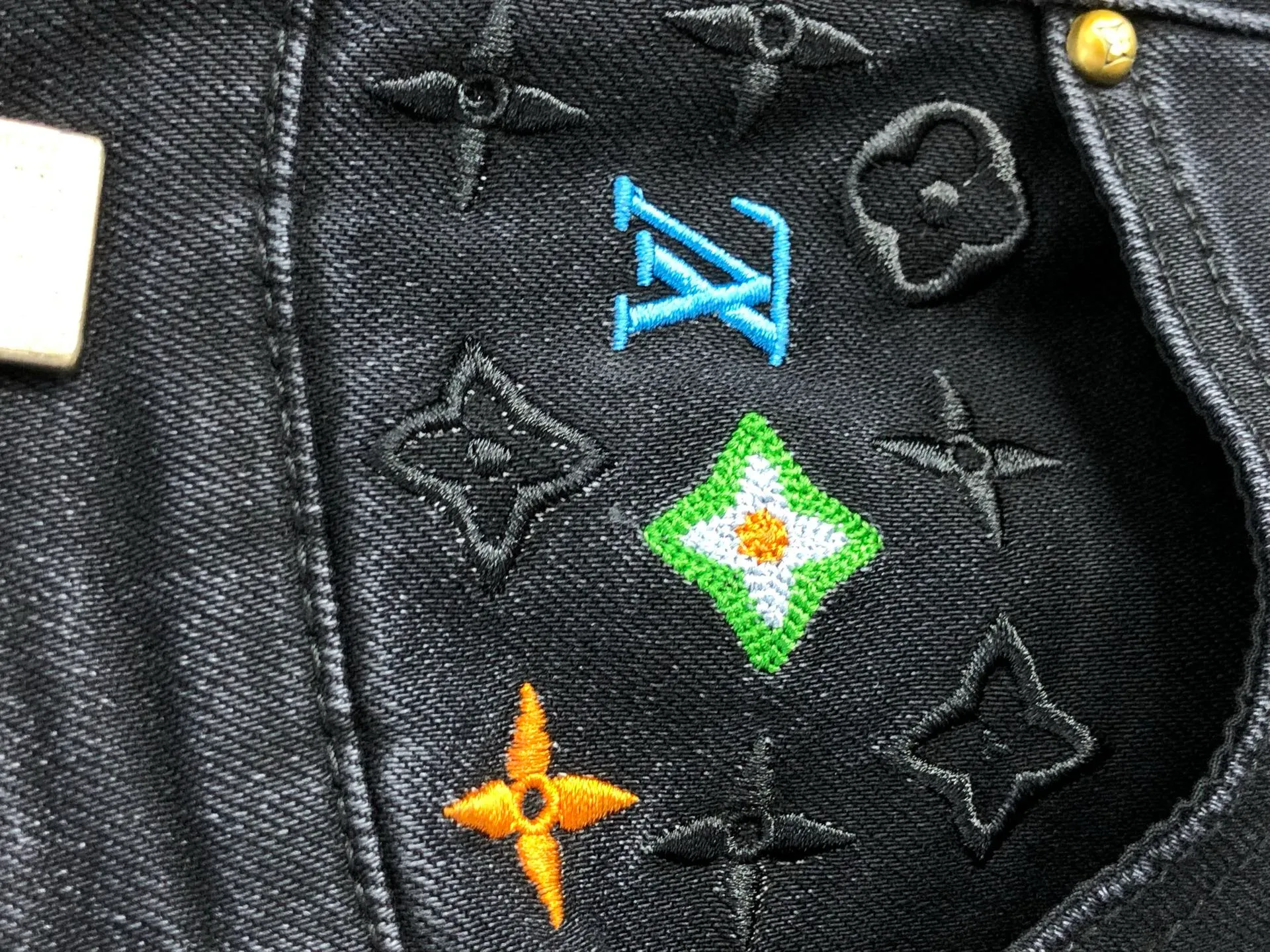 Джинсы Мужские Louis Vuitton 58575