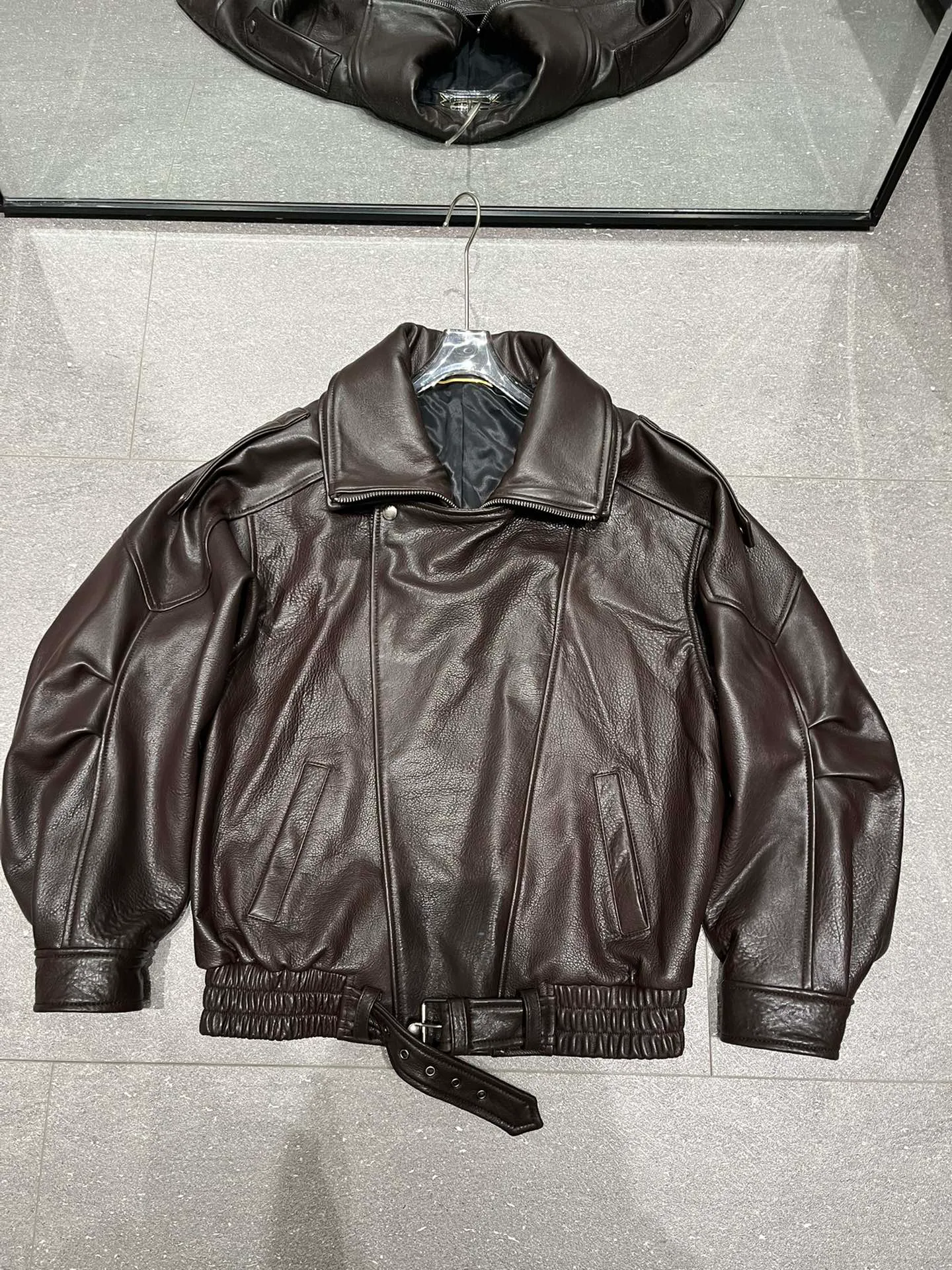 Кожаные Куртки И Дублёнки Мужские Saint Laurent 11485705