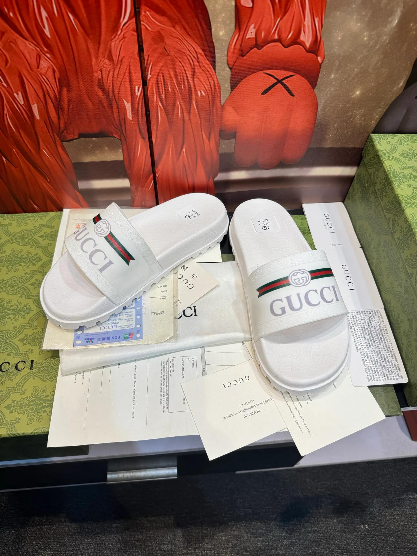 Шлепанцы Женские Gucci 10313910