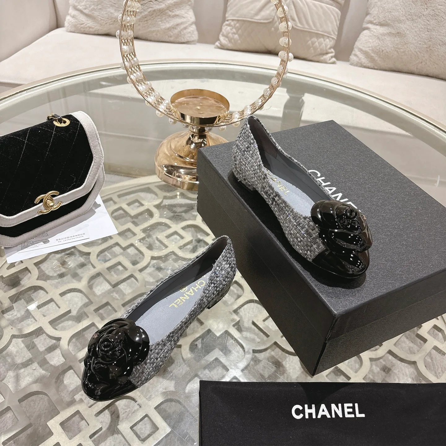 Балетки Женские Chanel 1893805