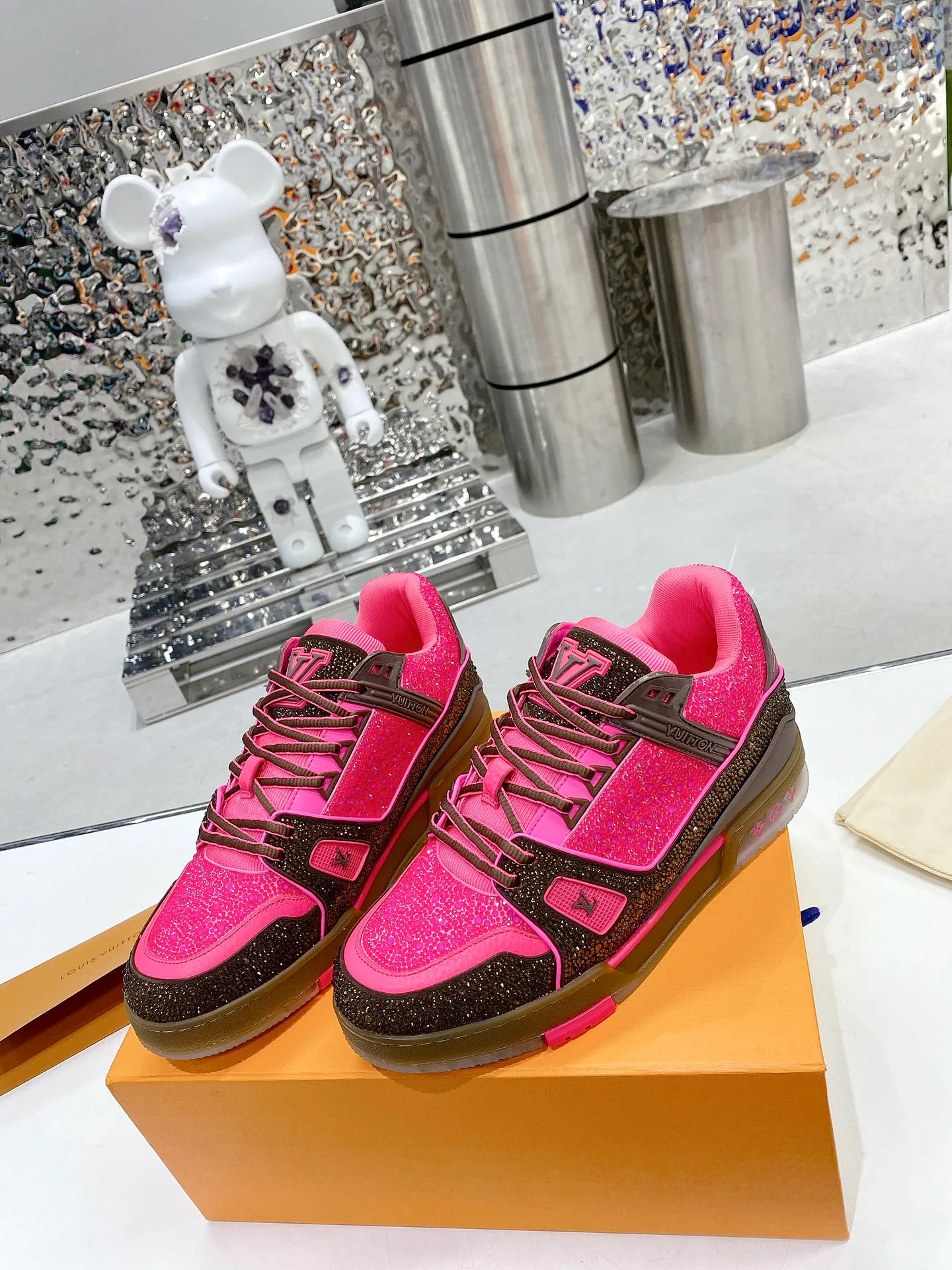 Кроссовки Женские Louis Vuitton 378091