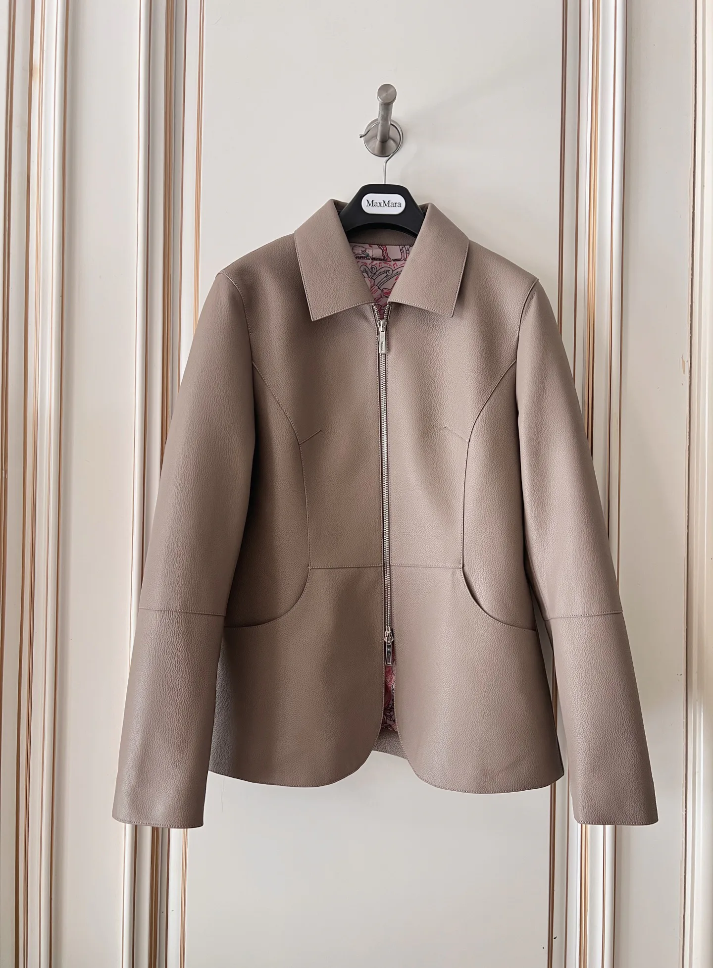 Кожаные Куртки И Дублёнки Женские Hermes 18017096