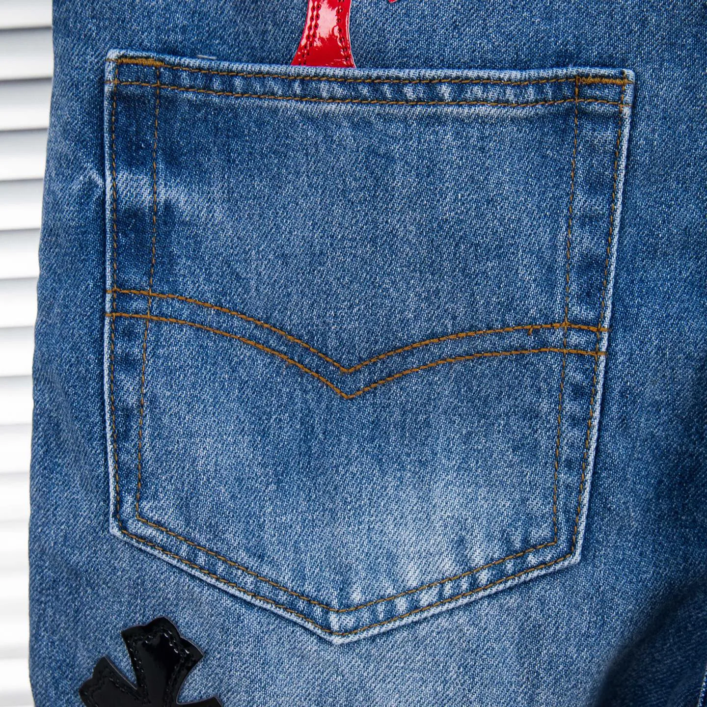 Джинсы Женские Chrome Hearts 11544978