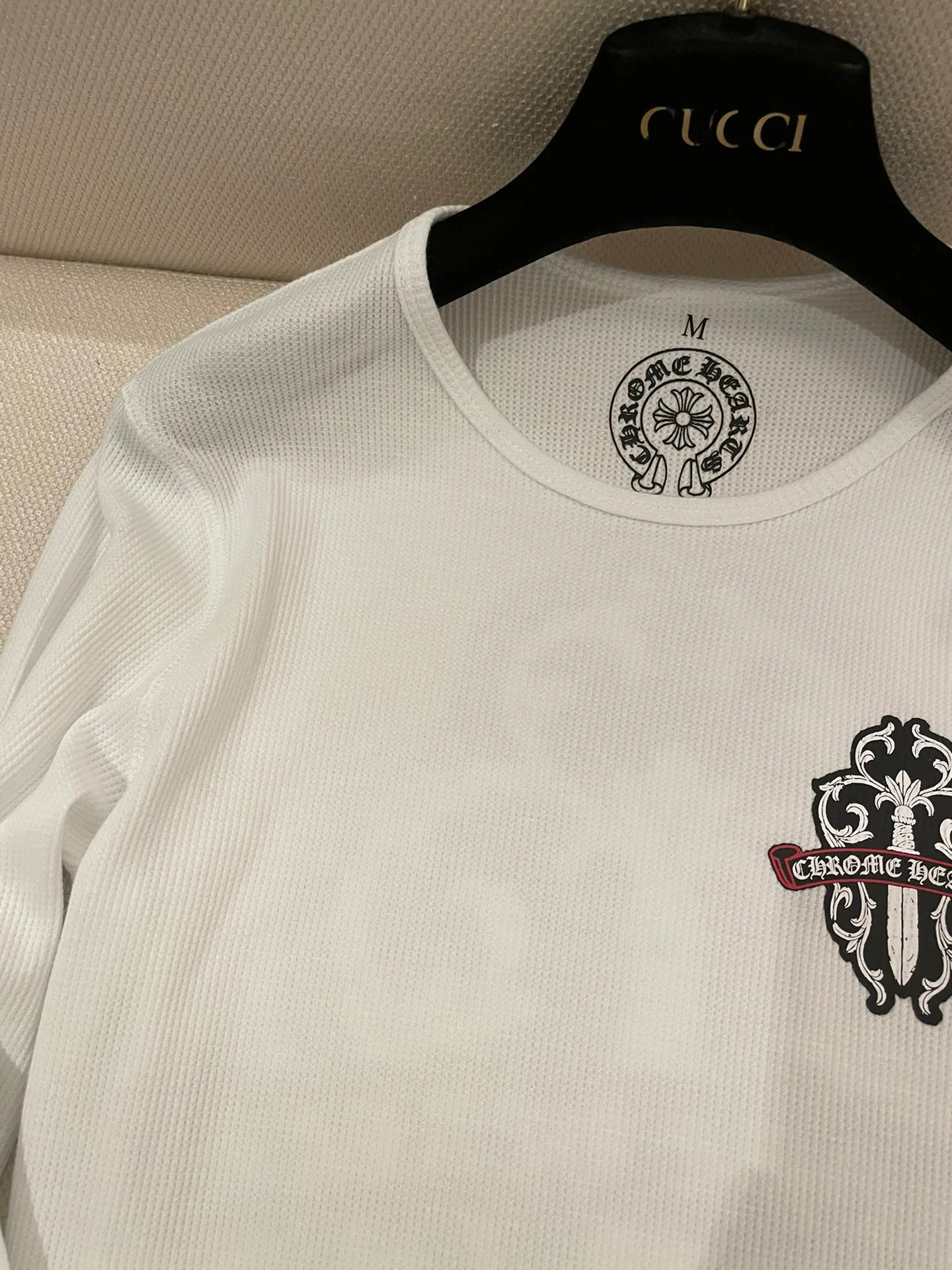 Лонгсливы Женские Chrome Hearts 4876991