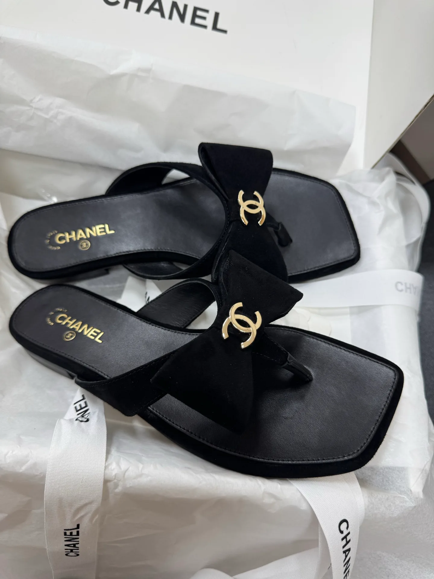 Шлепанцы Женские Chanel 17418253