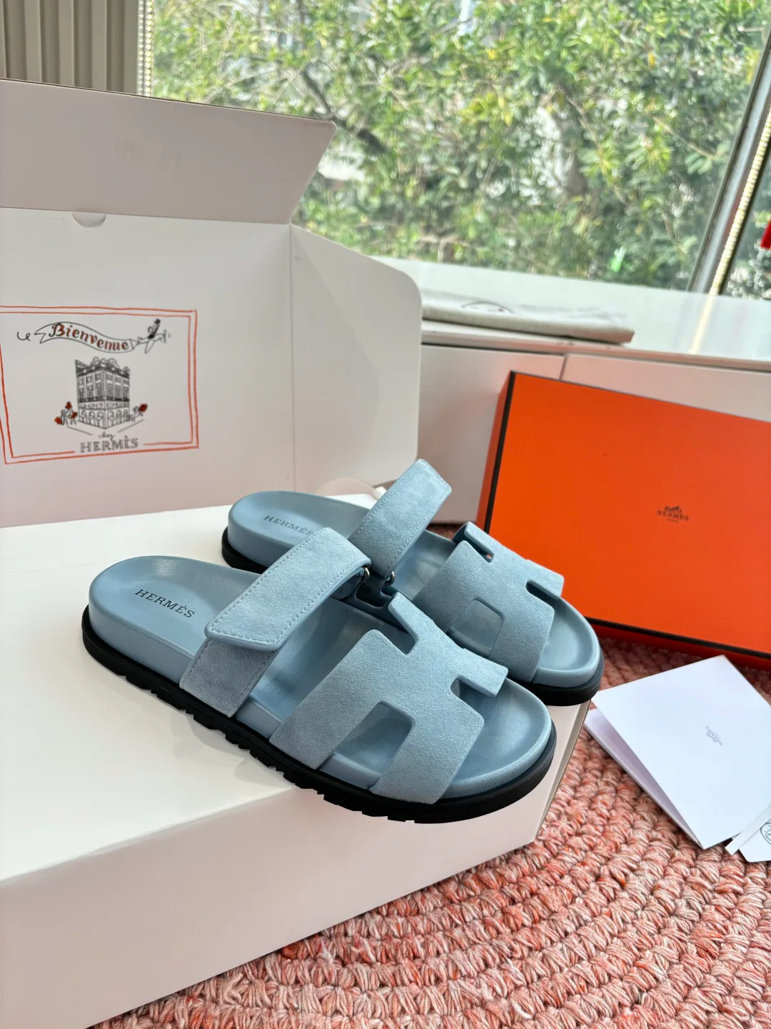 Шлепанцы Женские Hermes 11430352
