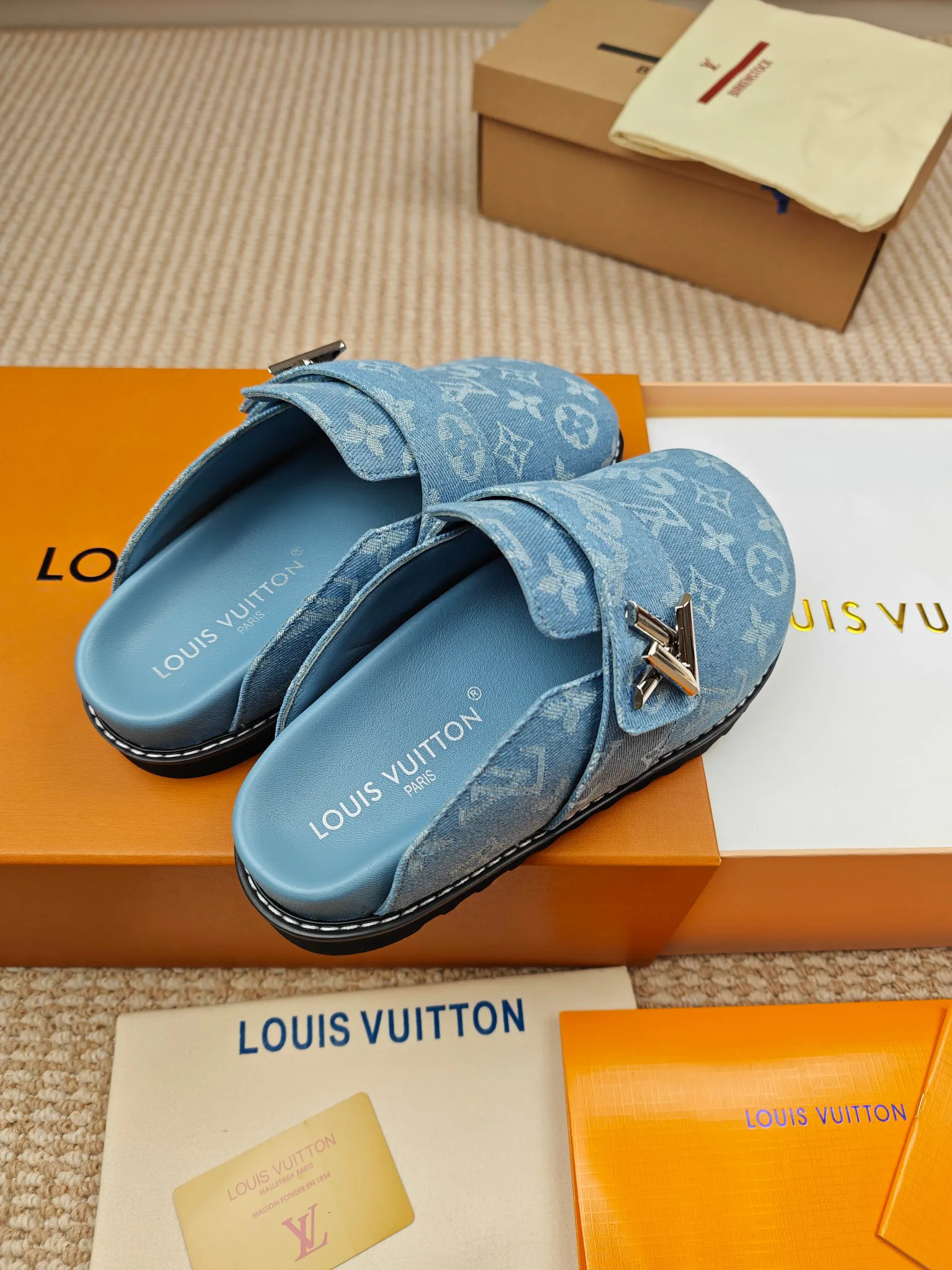 Мюли И Сабо Женские Louis Vuitton 1384979