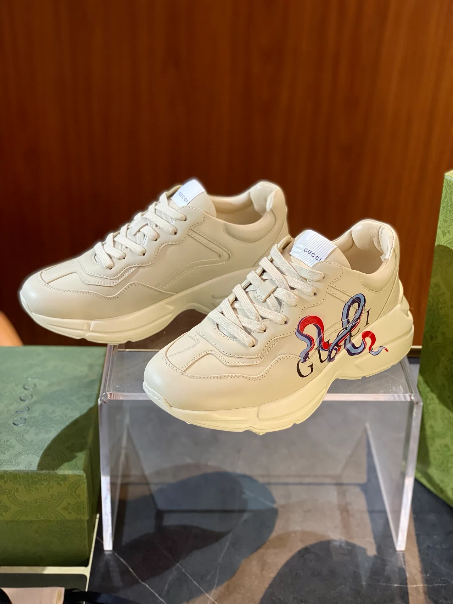 Кроссовки Мужские Gucci 15469