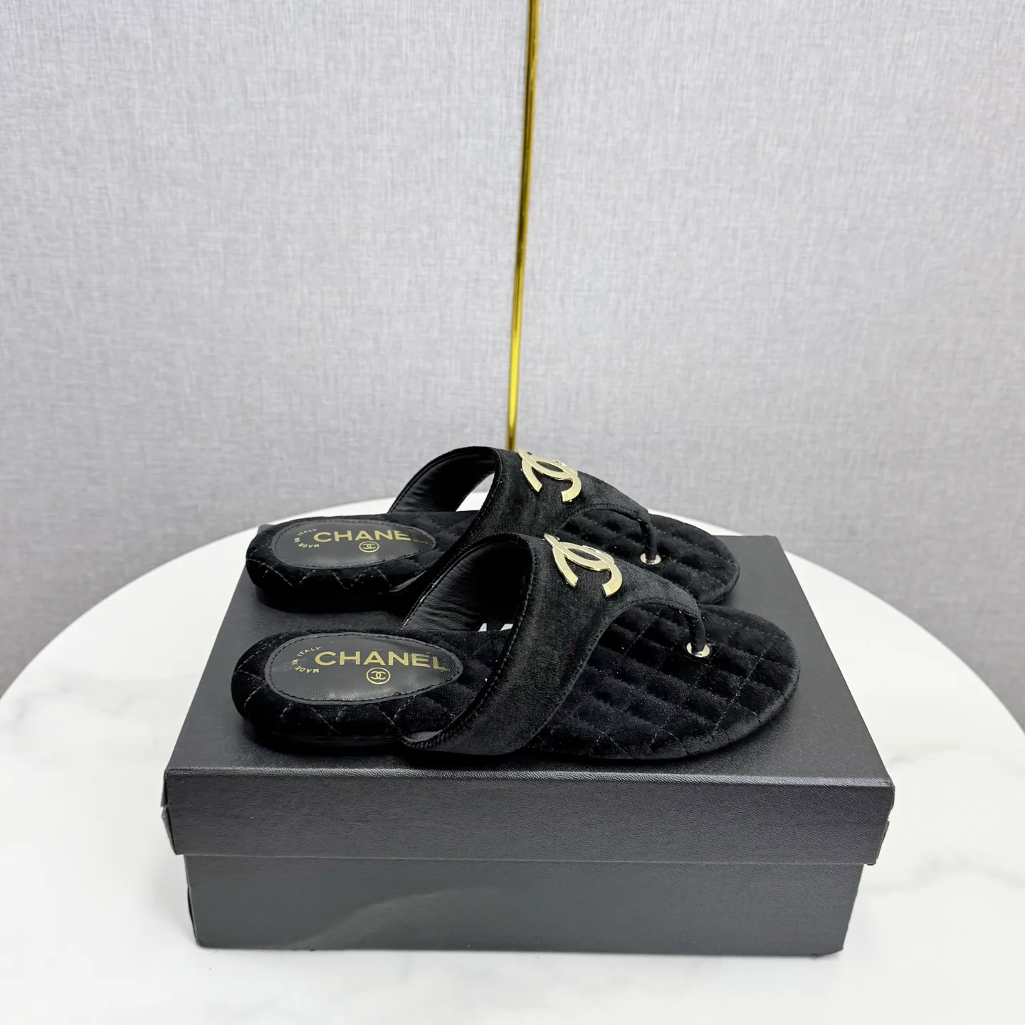 Шлепанцы Женские Chanel 5163204