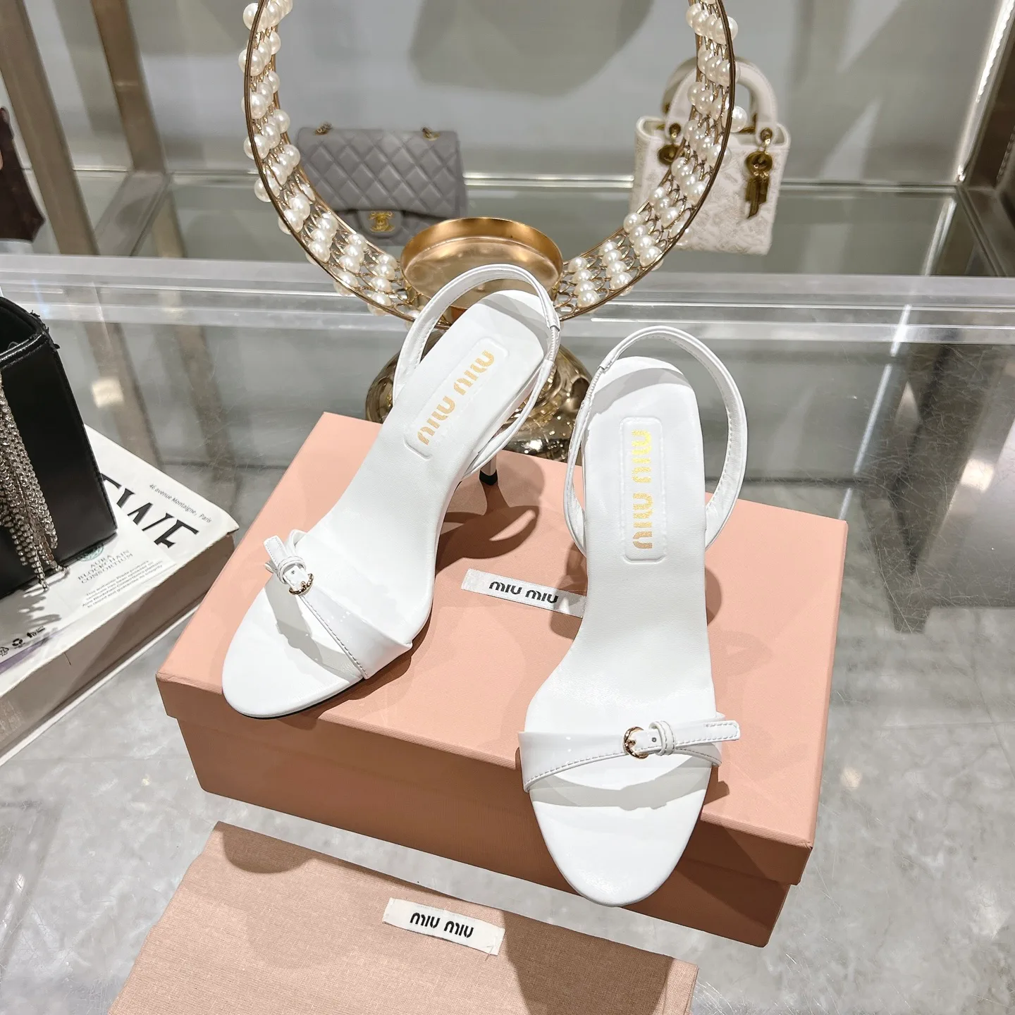 Босоножки Женские Miu Miu 10443