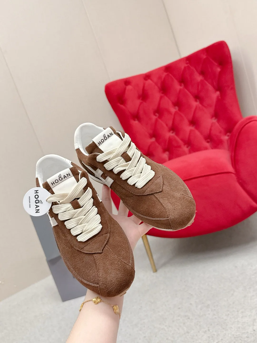 Кроссовки Женские Hogan 13077342