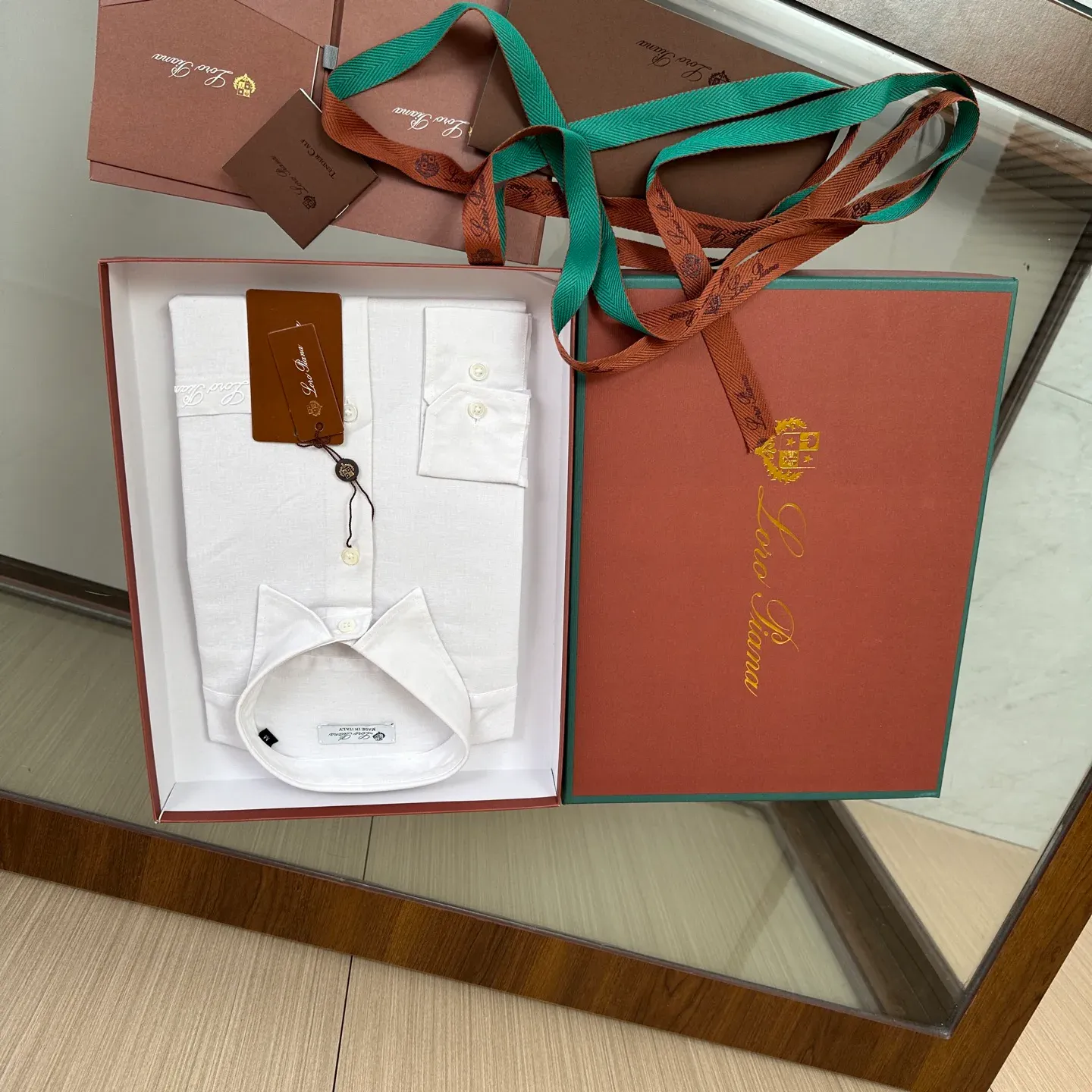 Рубашки Мужские Loro Piana 5654903