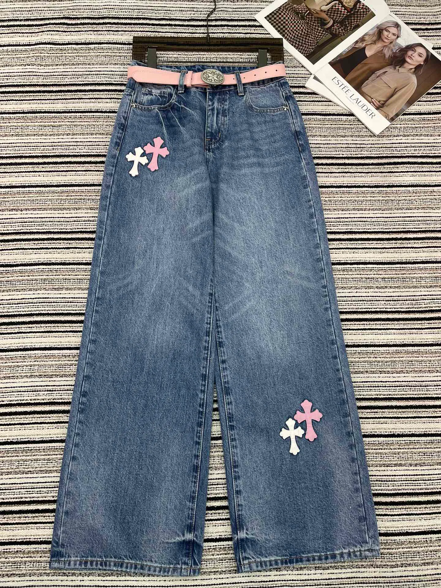 Джинсы Женские Chrome Hearts 5088208