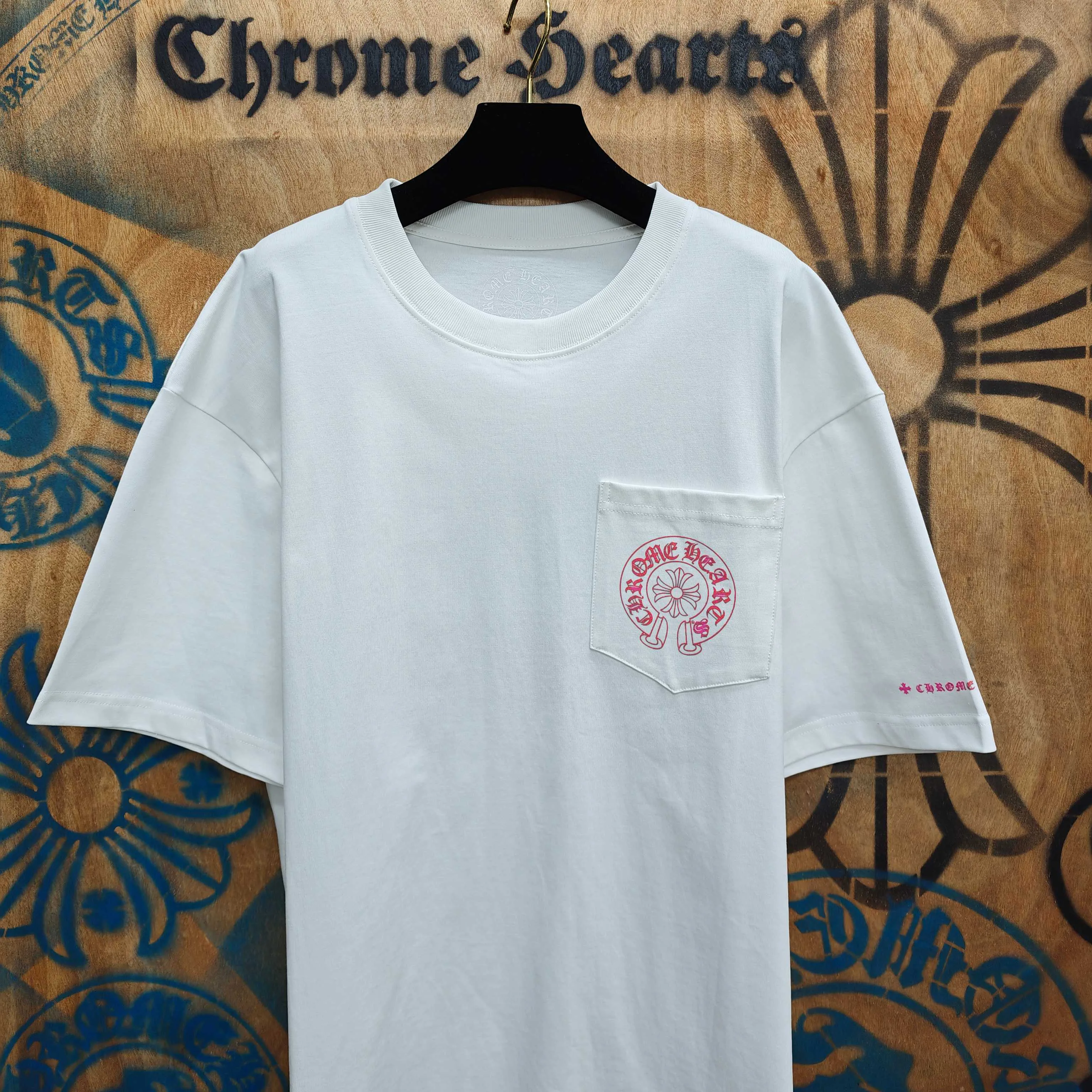 Лонгсливы Мужские Chrome Hearts 12315834