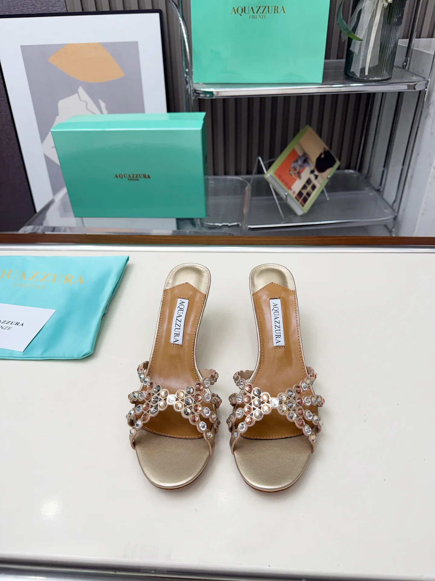 Босоножки Женские Aquazzura 1856029