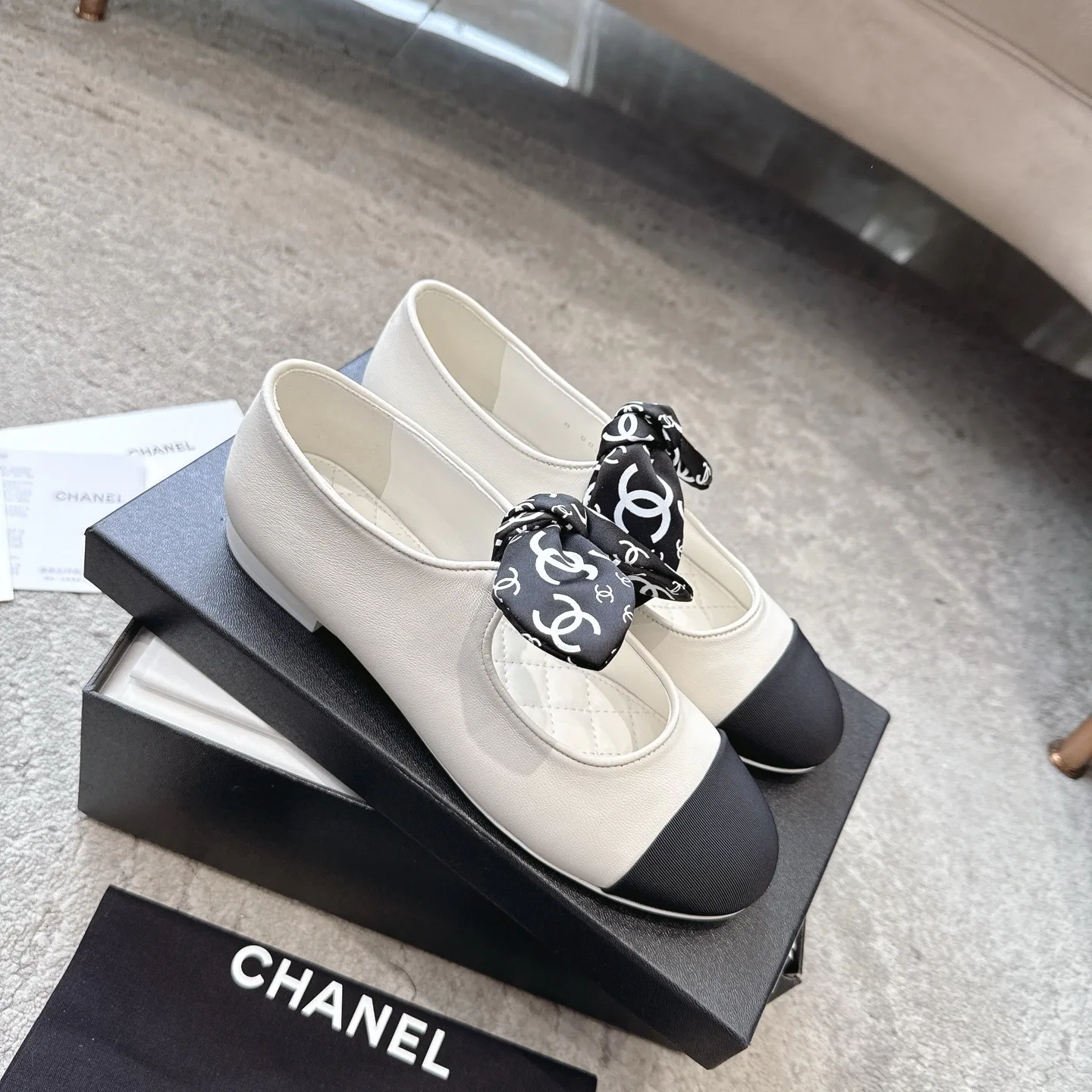 Балетки Женские Chanel 462824