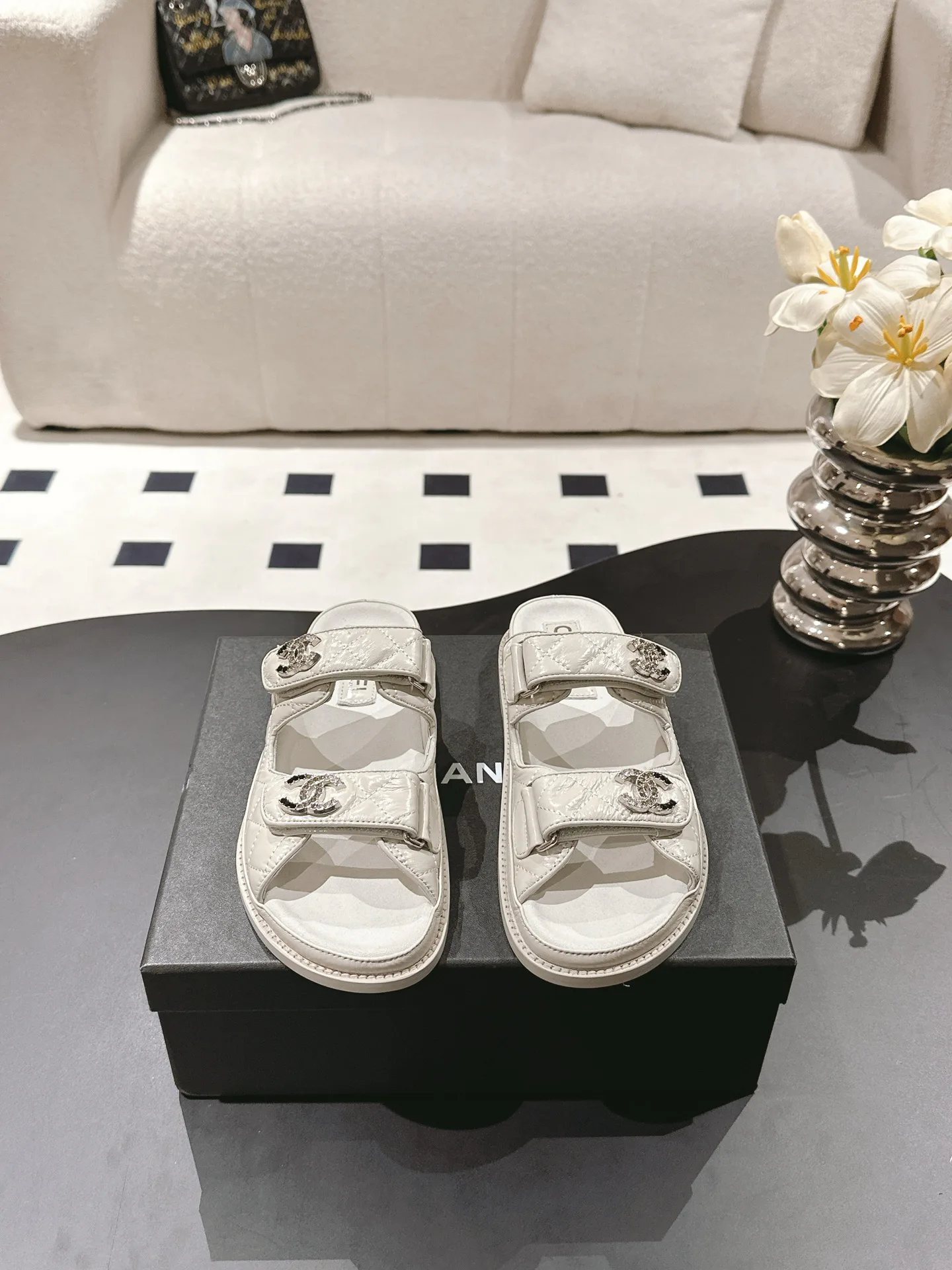 Шлепанцы Женские Chanel 24979