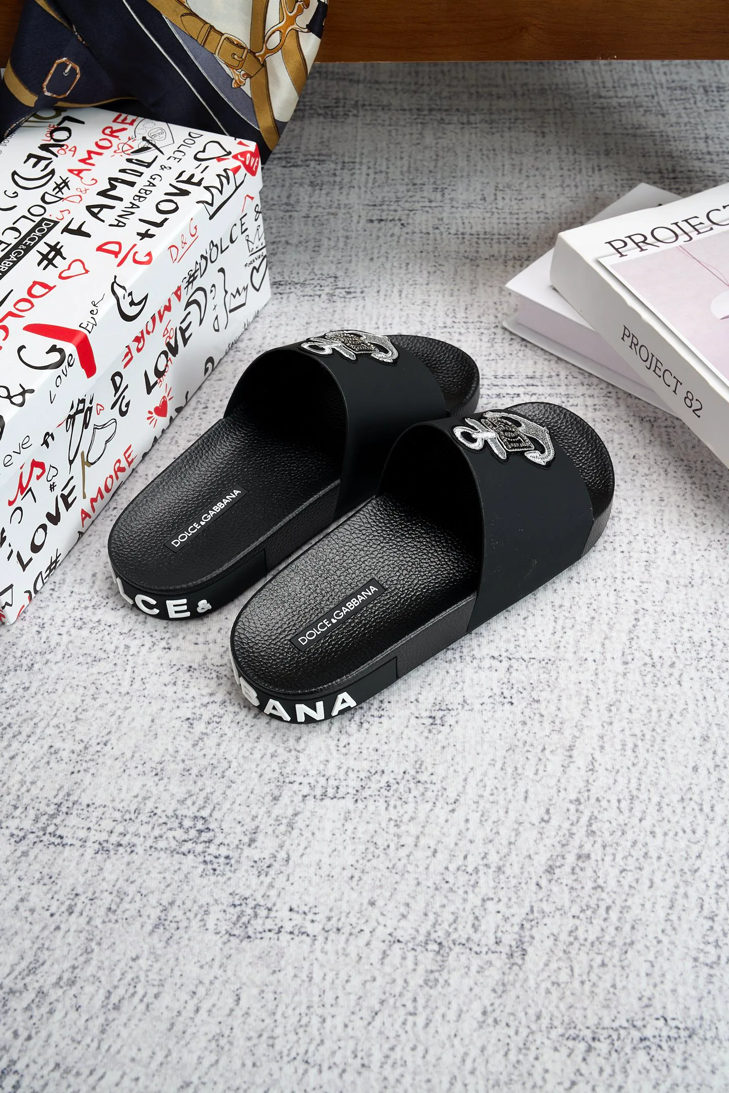 Шлепанцы Женские Dolce & Gabbana 283914