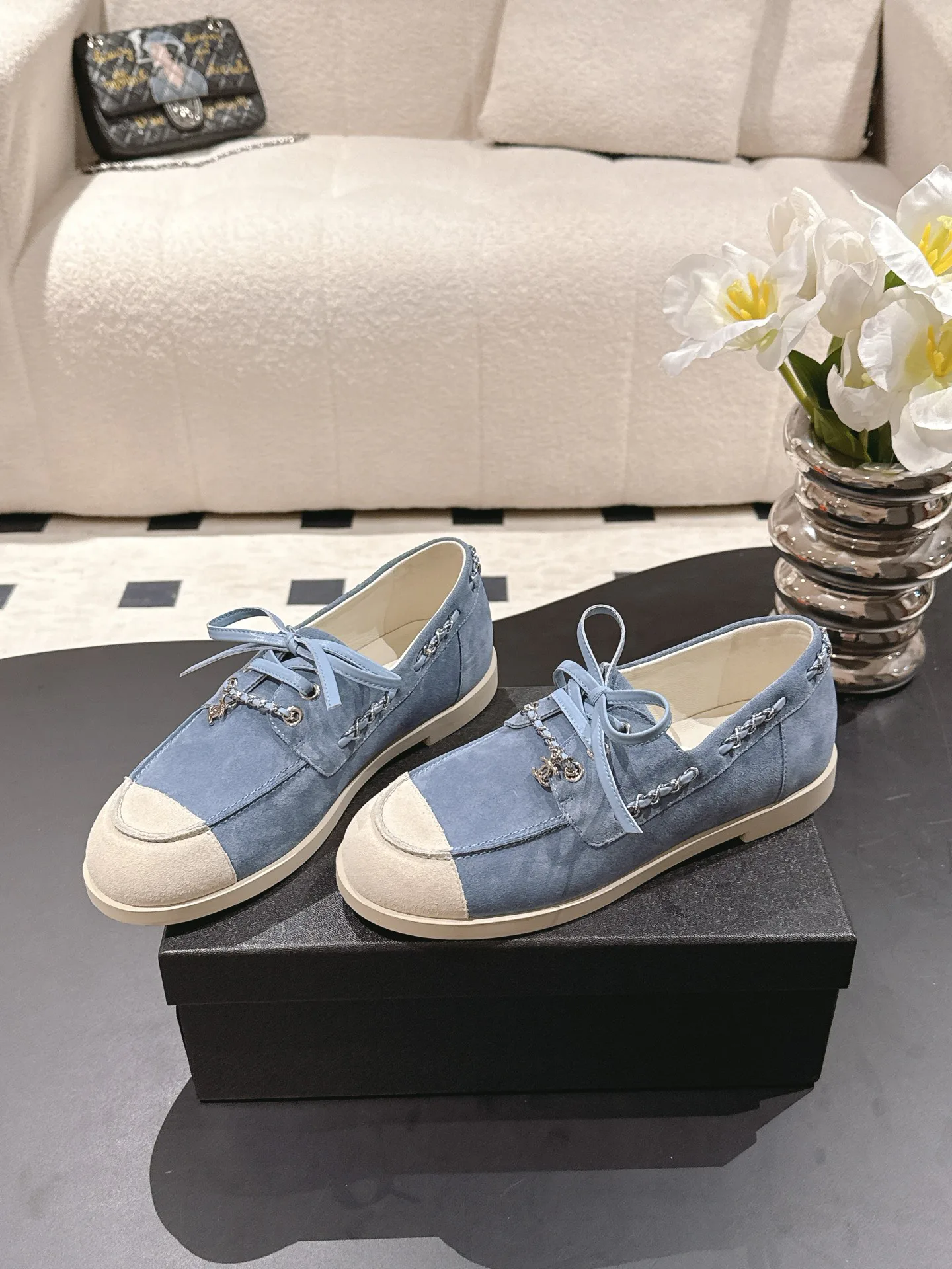 Лоферы И Мокасины Женские Chanel 6128042