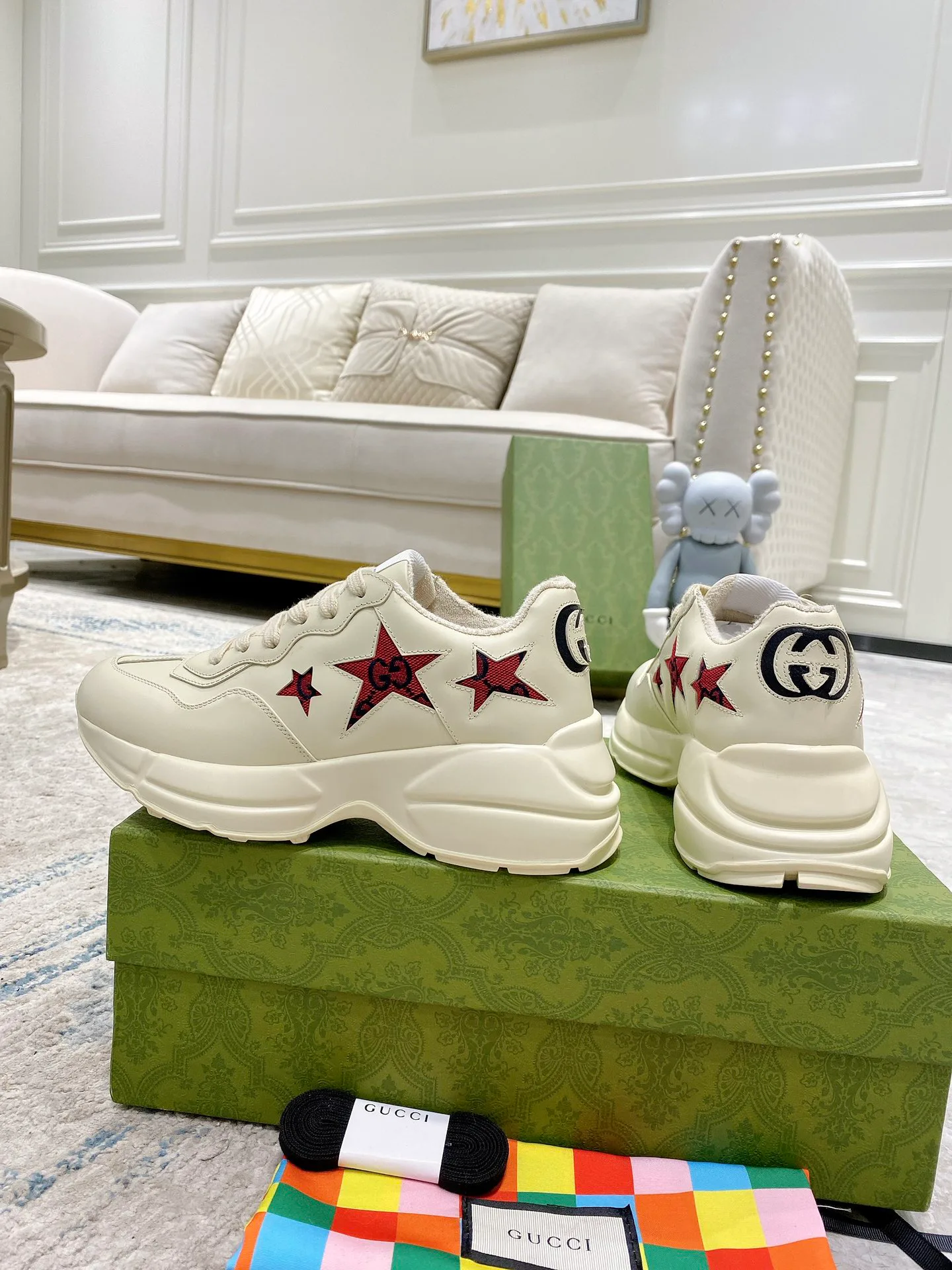 Кроссовки Женские Gucci 375845