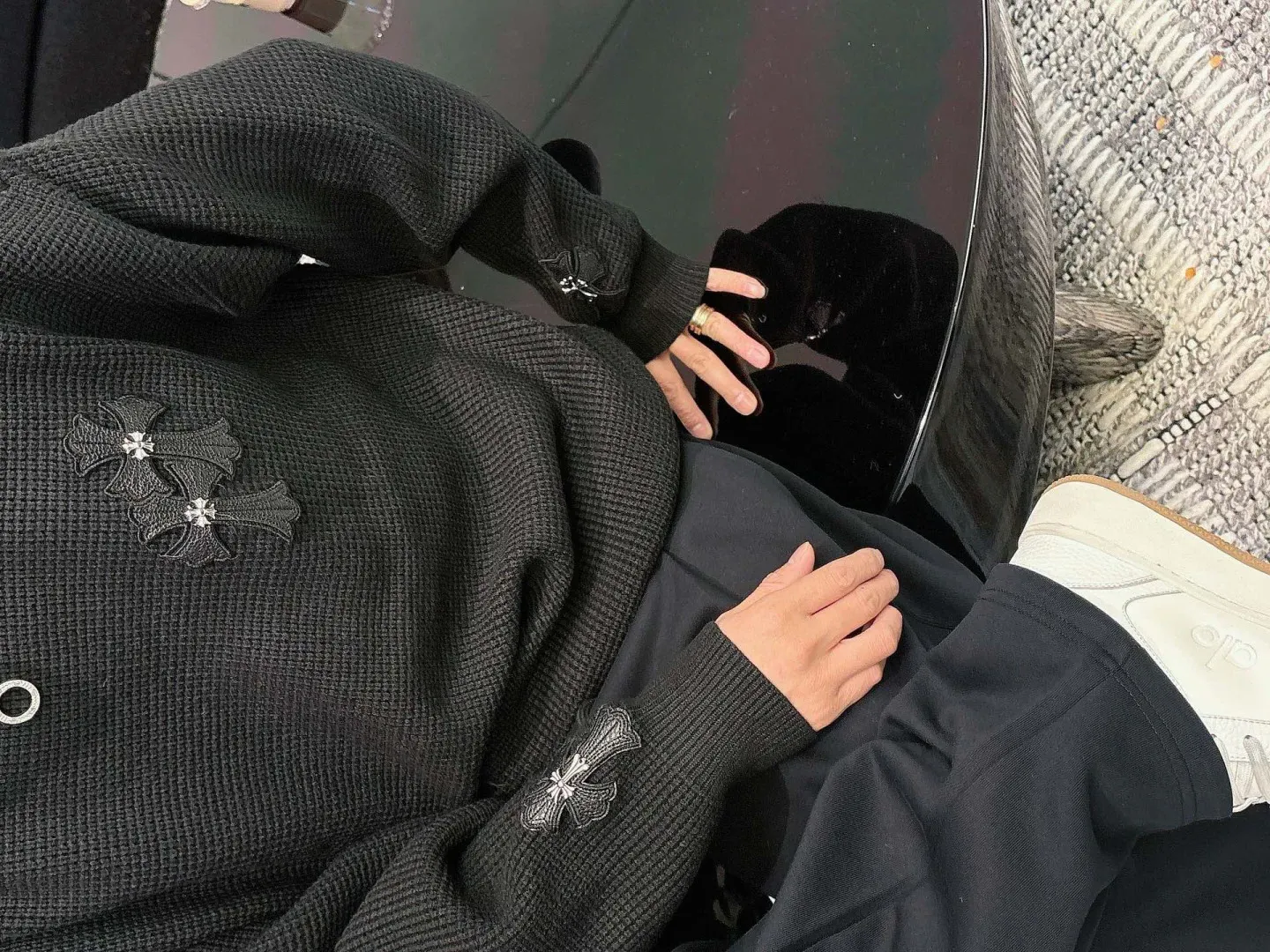 Джемперы И Свитеры Мужские Chrome Hearts 535555