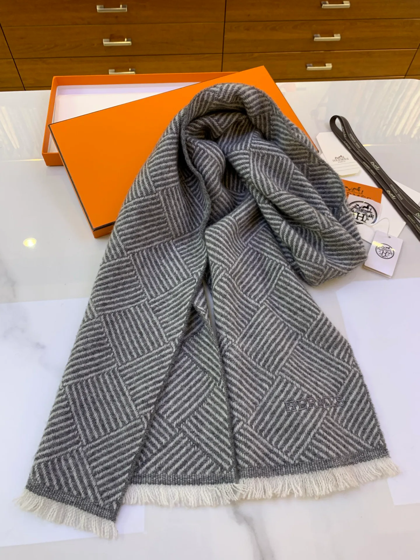 Шарфы Hermes 18437539