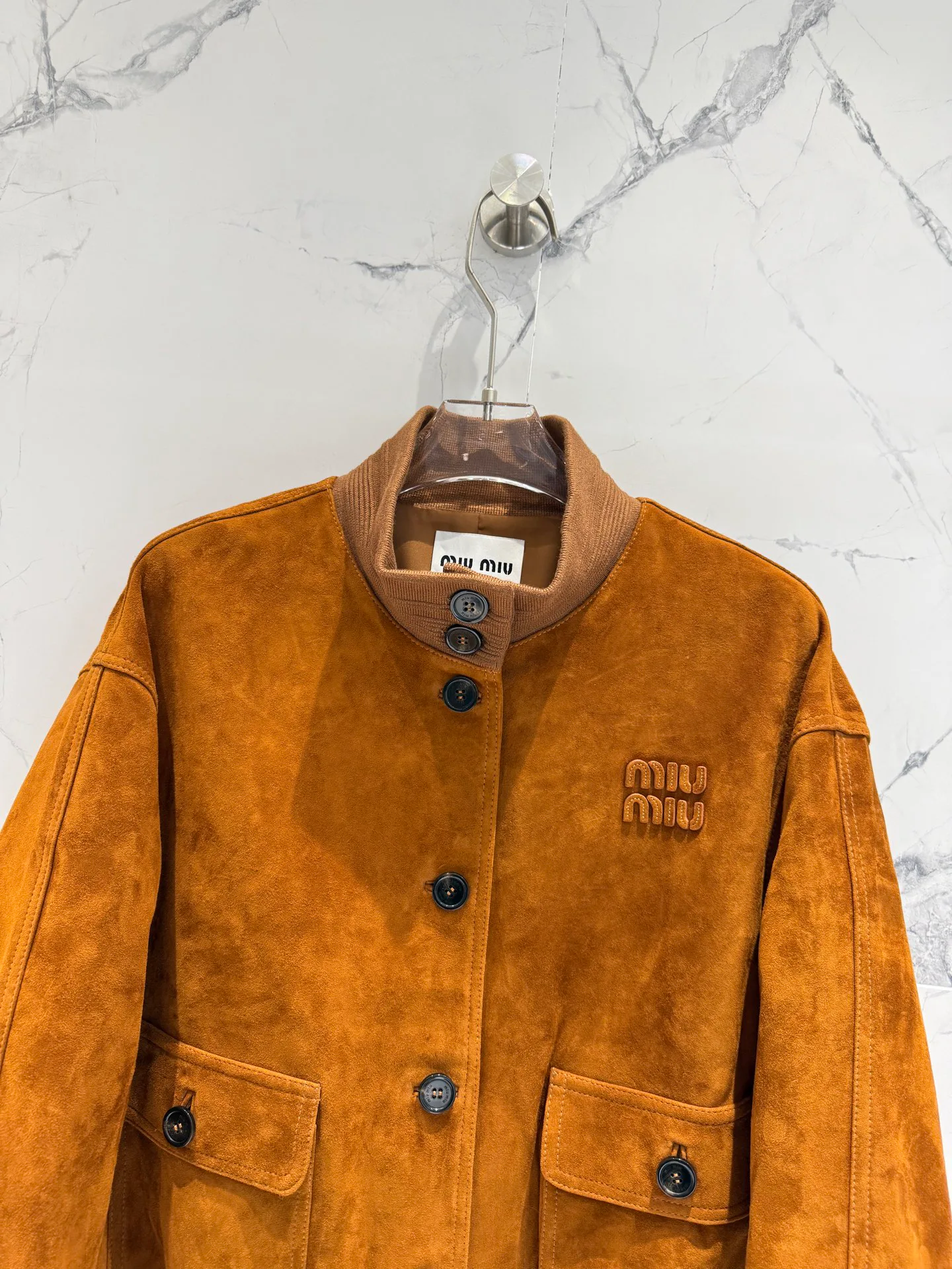 Кожаные Куртки И Дублёнки Женские Miu Miu 11310614