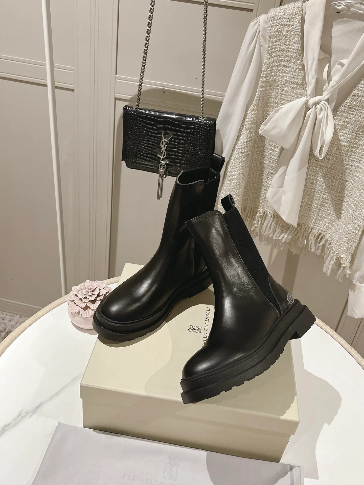 Ботинки Женские Brunello Cucinelli 18217271