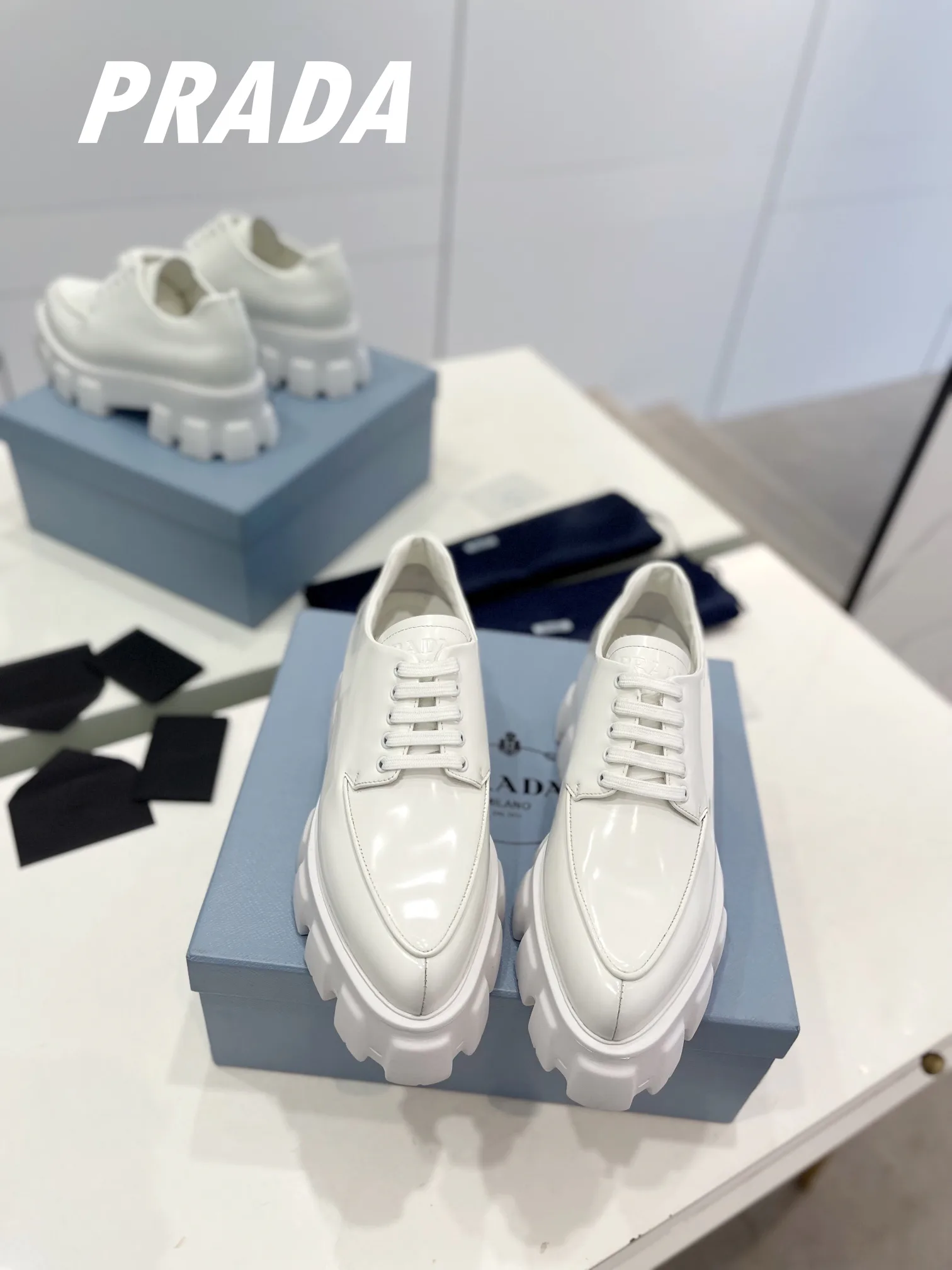 Лоферы Женские Prada 116842