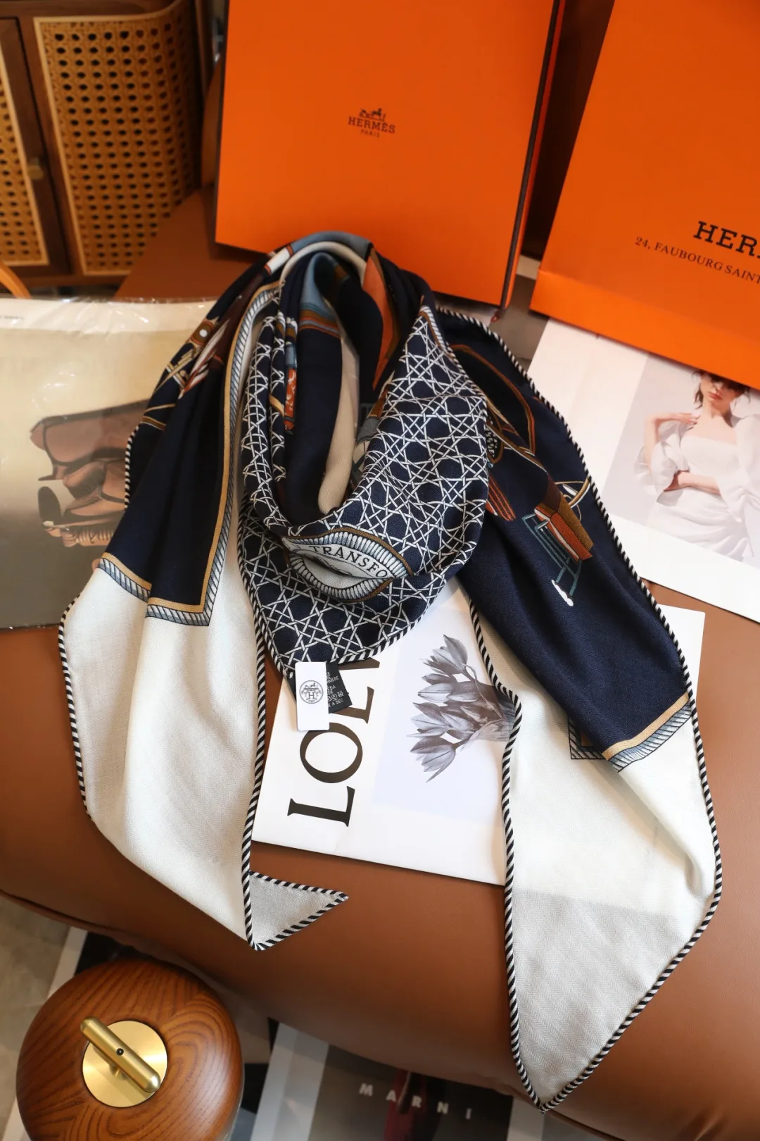 Шарфы Hermes 108148
