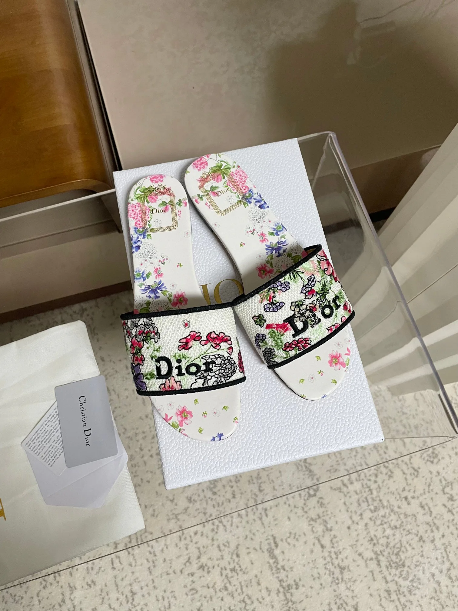 Шлепанцы Женские Christian Dior 18634056