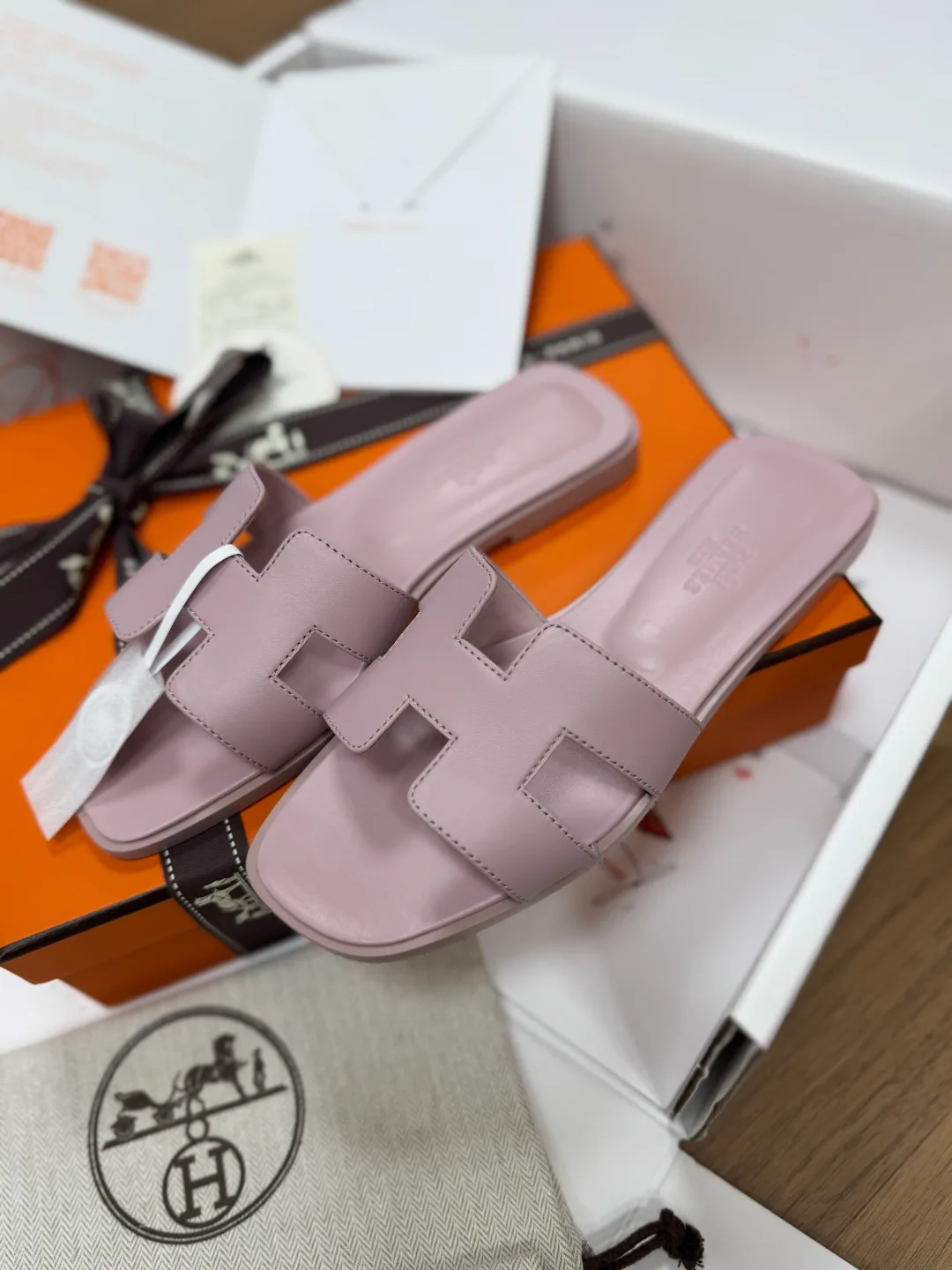Шлепанцы Женские Hermes 1727213