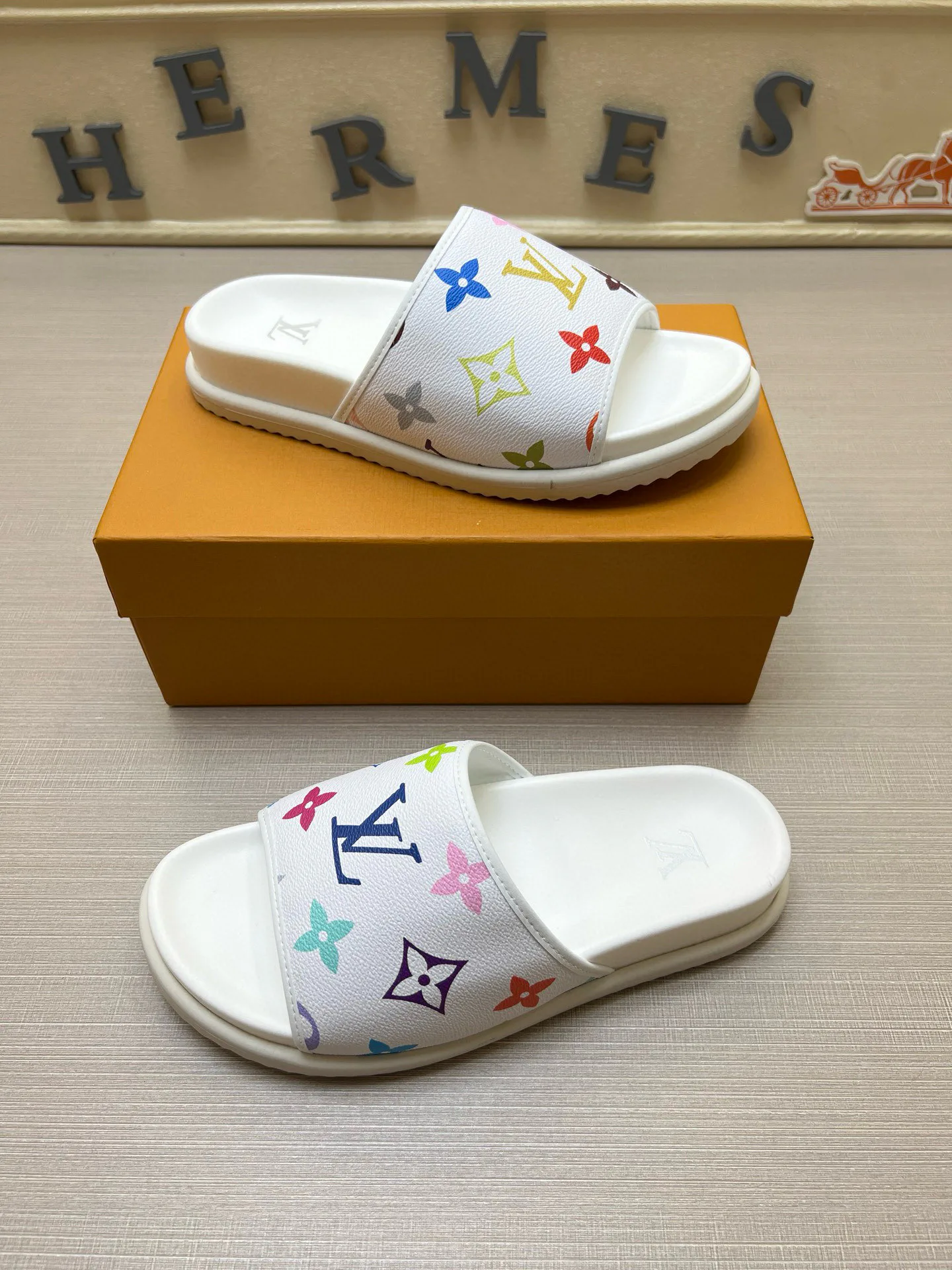 Шлепанцы Мужские Louis Vuitton 1789286