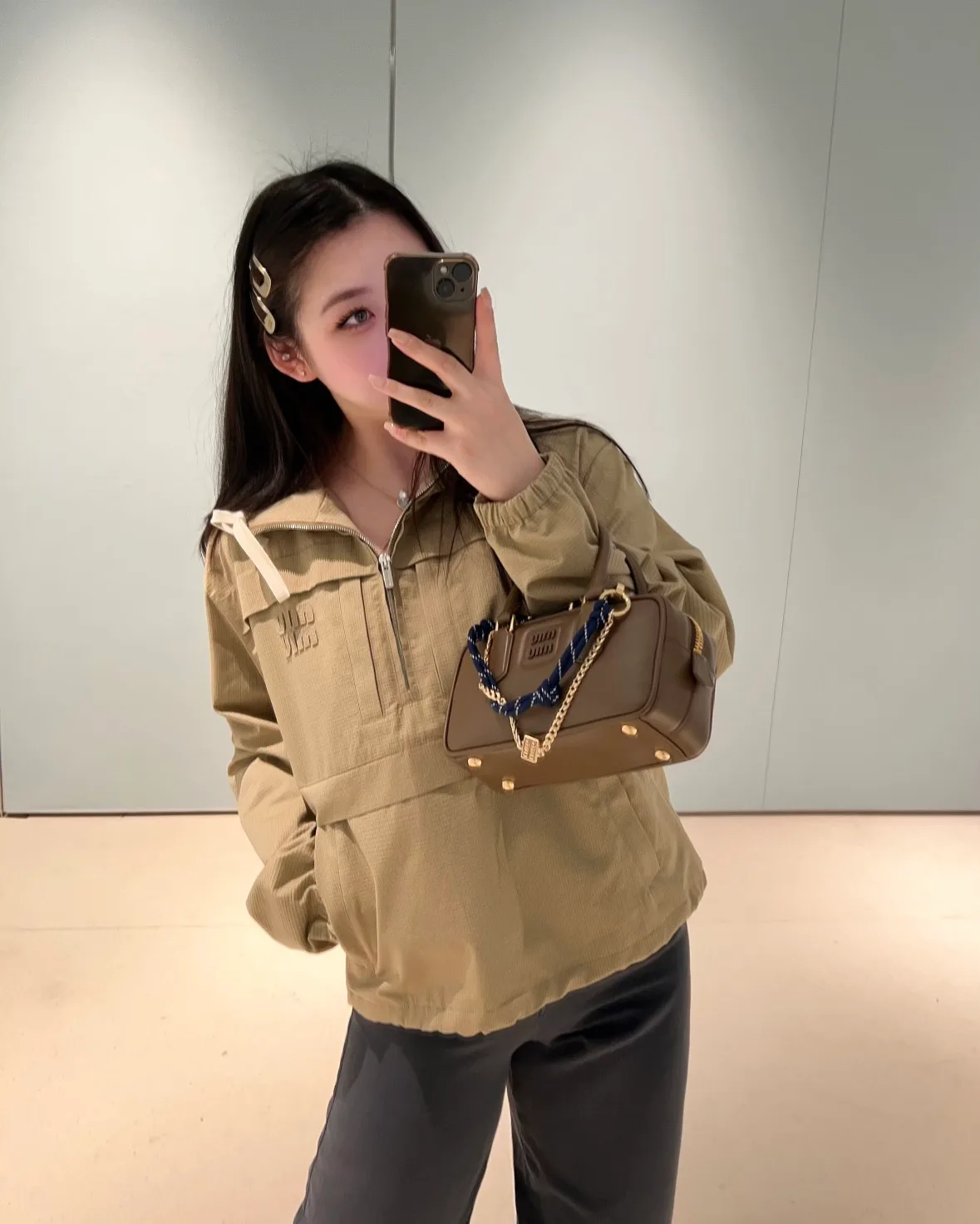 Куртки И Пуховики Женские Miu Miu 13543769