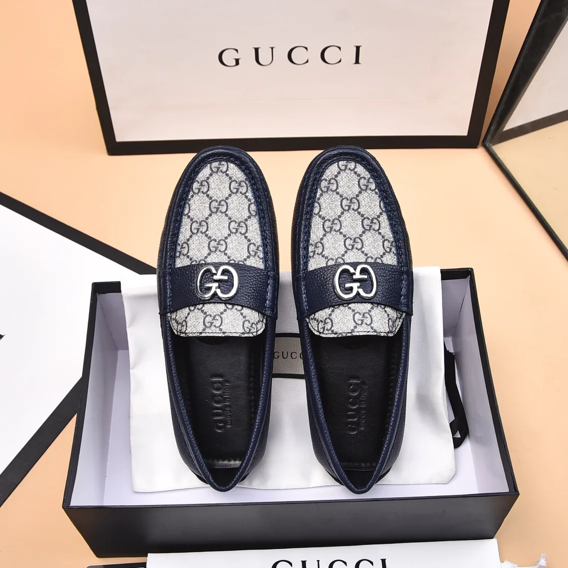 Мокасины Мужские Gucci 17597