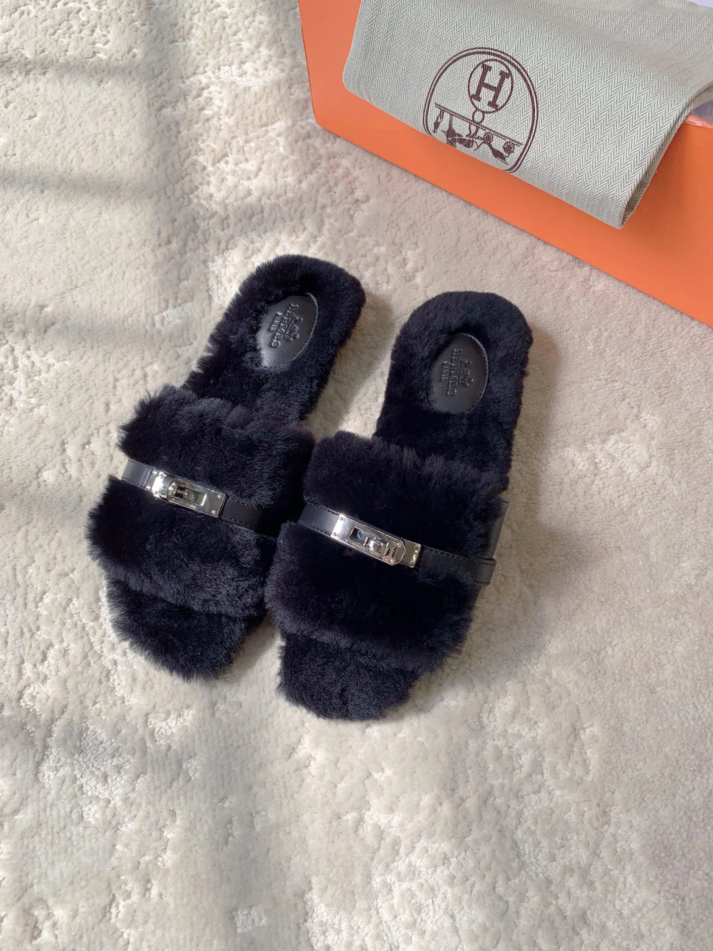 Тапочки Женские Hermes 2211687