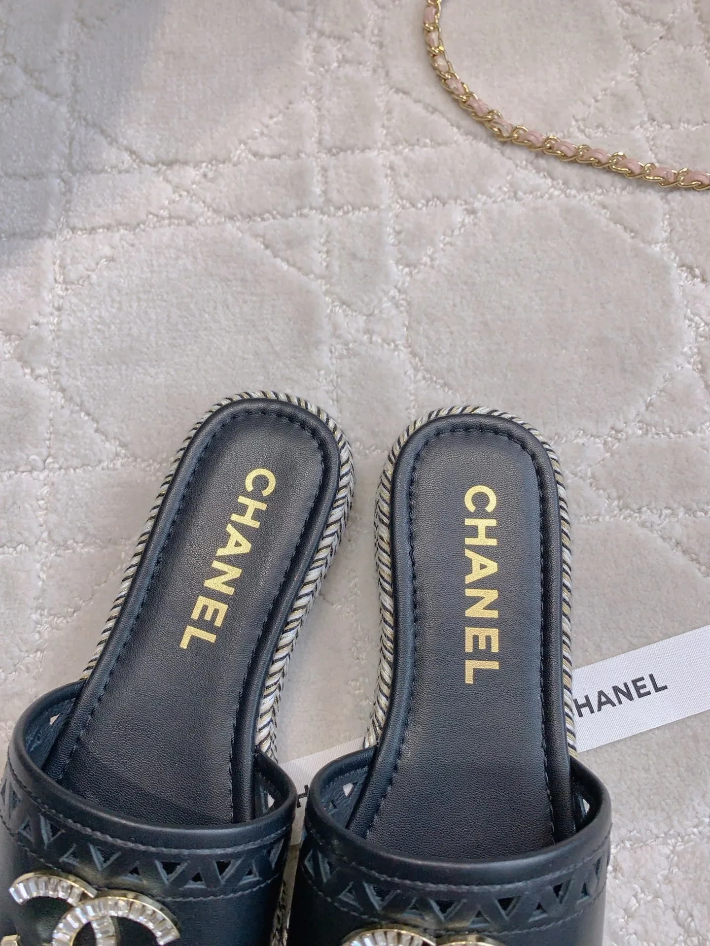 Шлепанцы Женские Chanel 34870