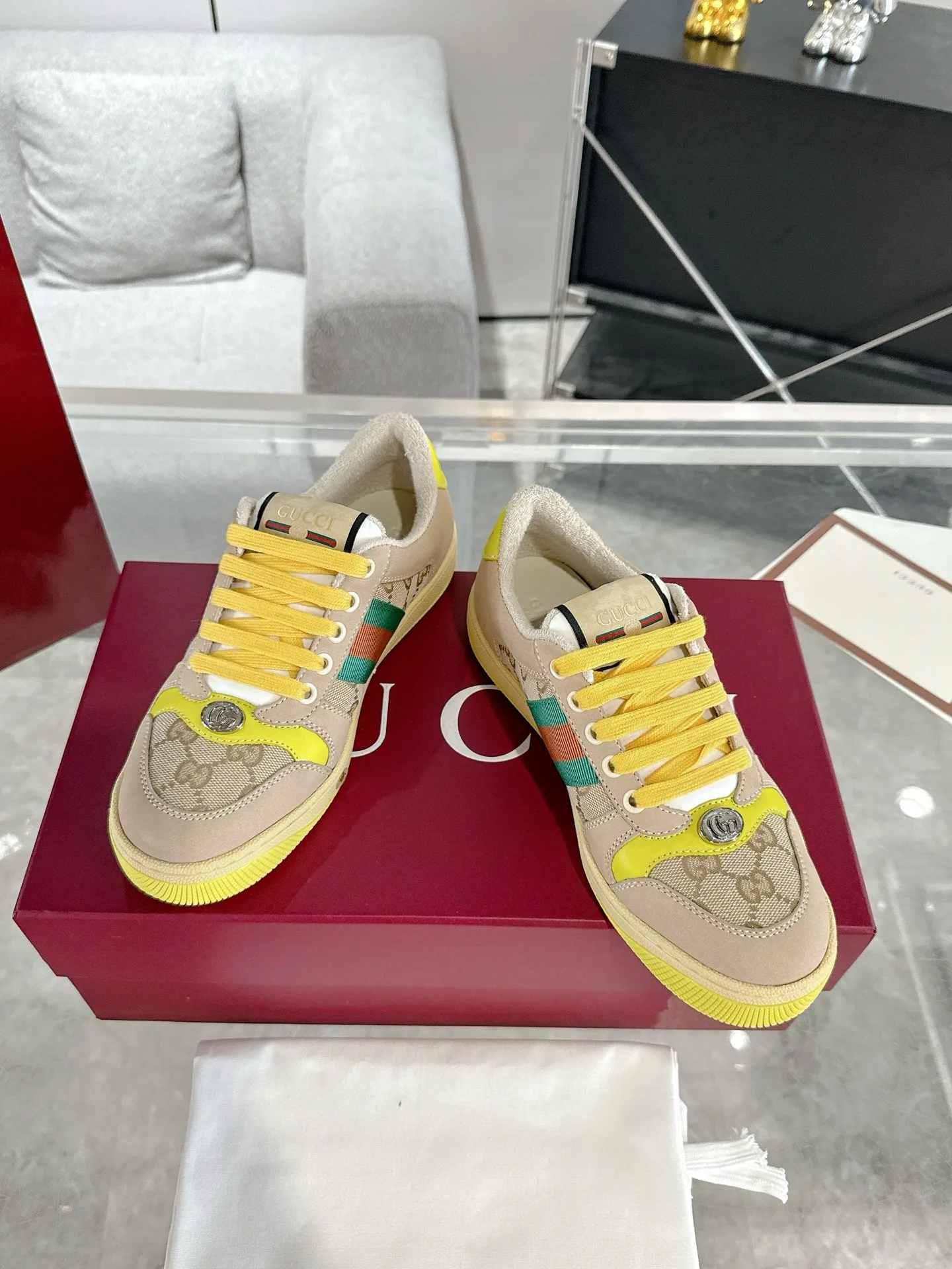 Кроссовки Мужские Gucci 3987018