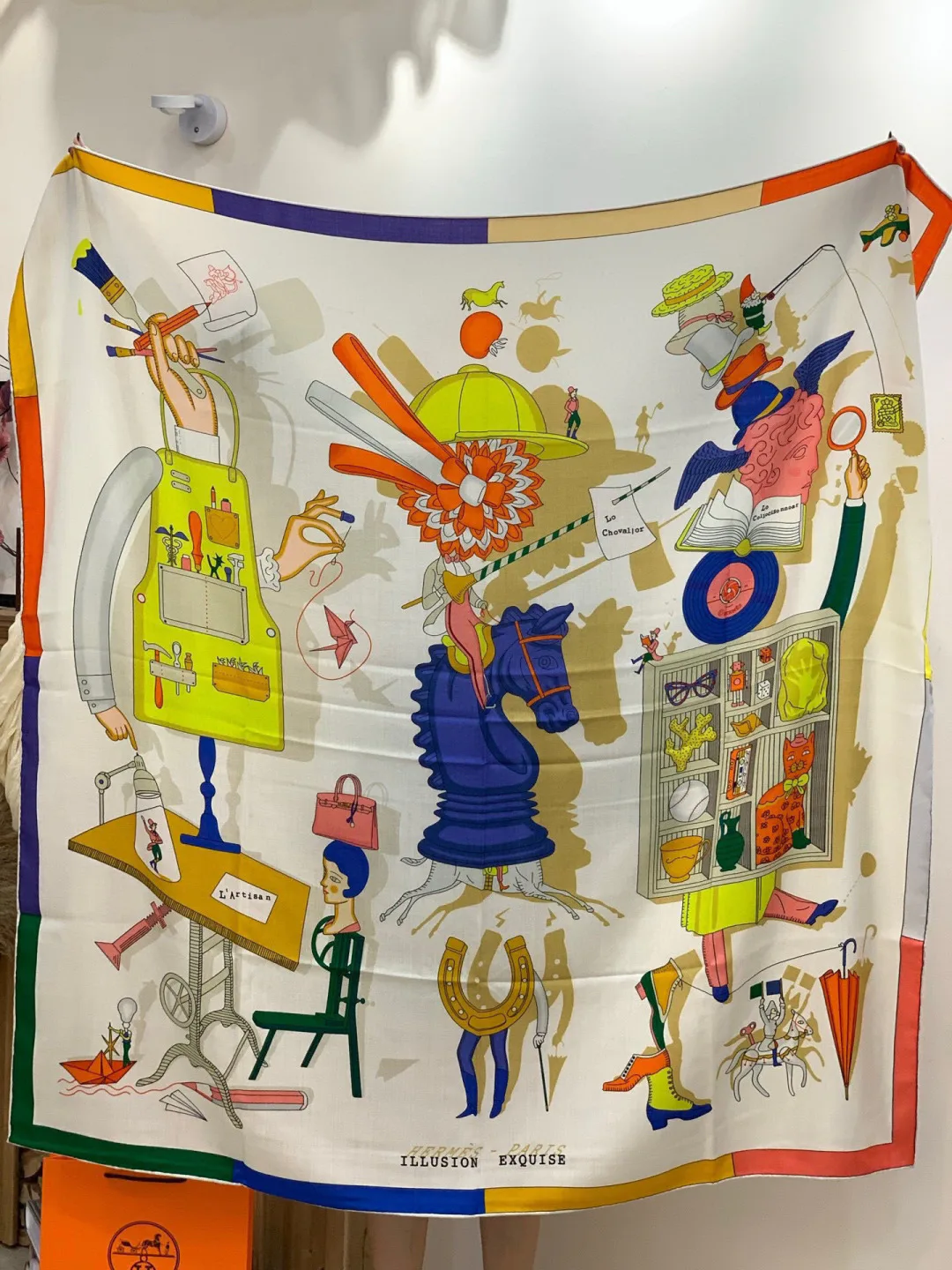 Шарфы Hermes 1036415