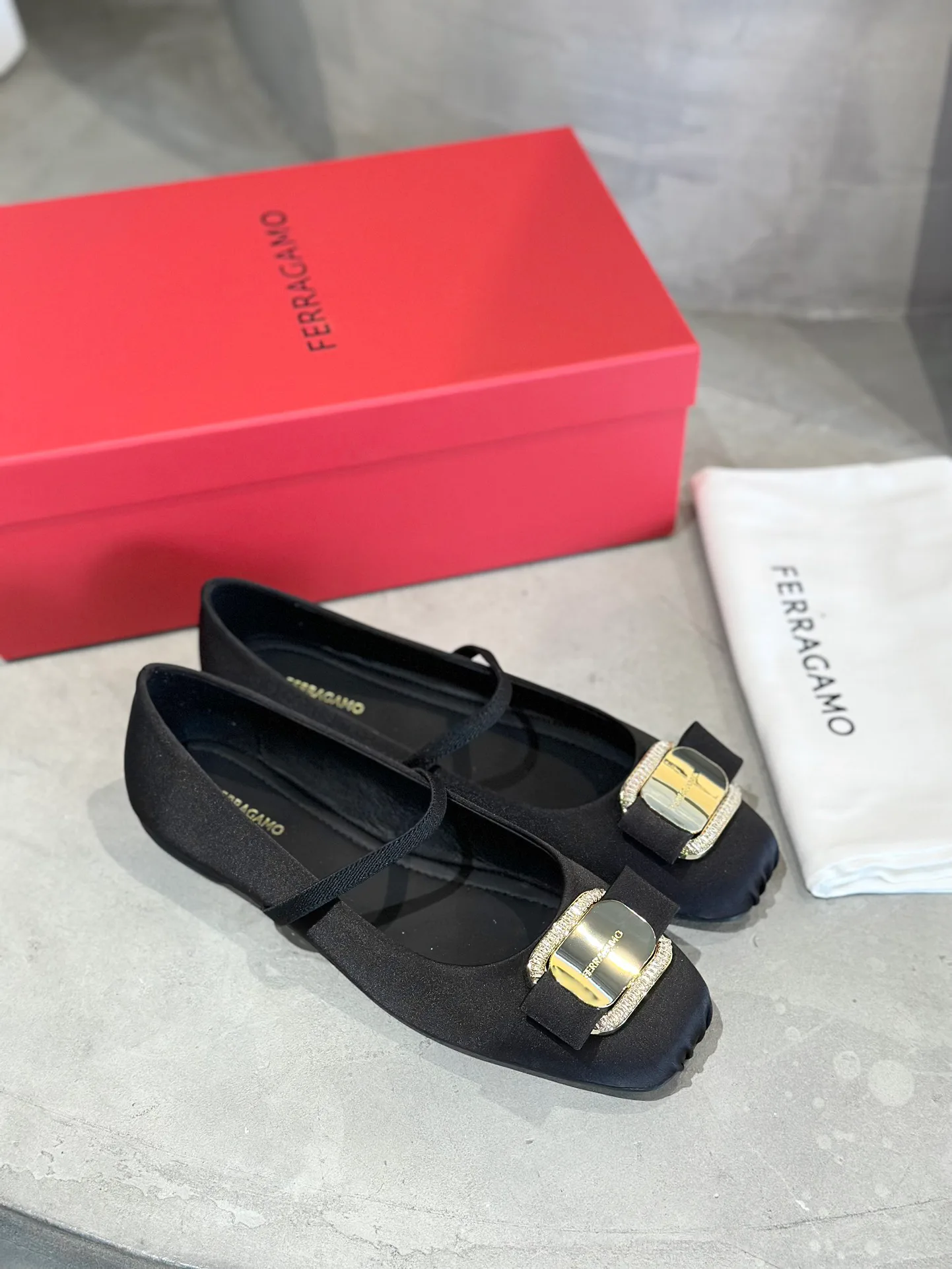 Балетки Женские Salvatore Ferragamo 13600374