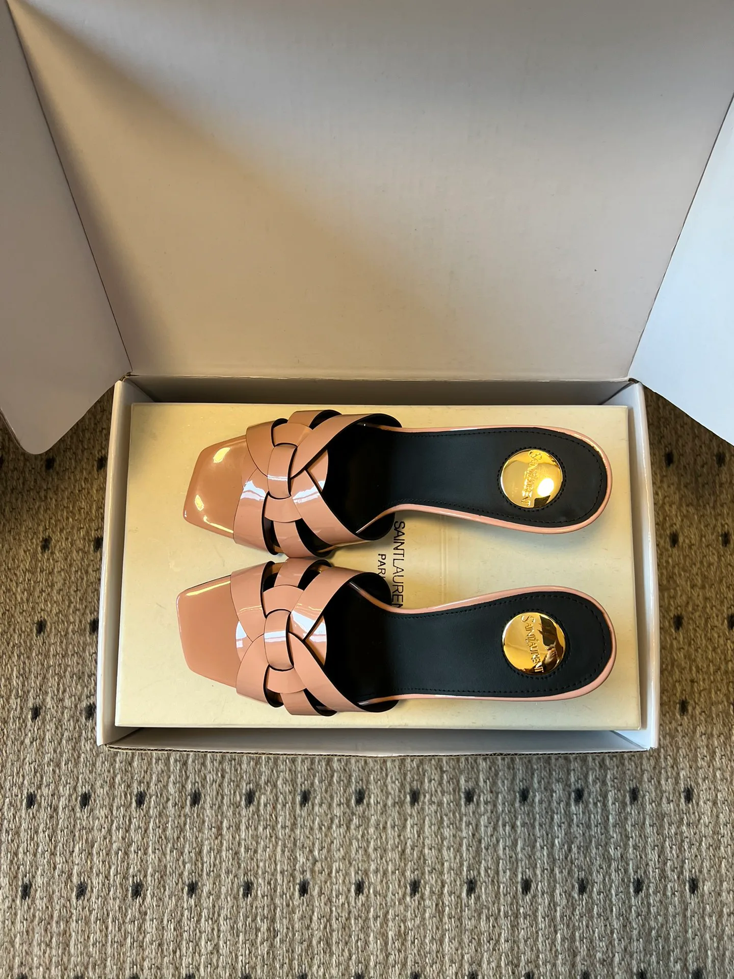 Босоножки Женские Saint Laurent 11239425